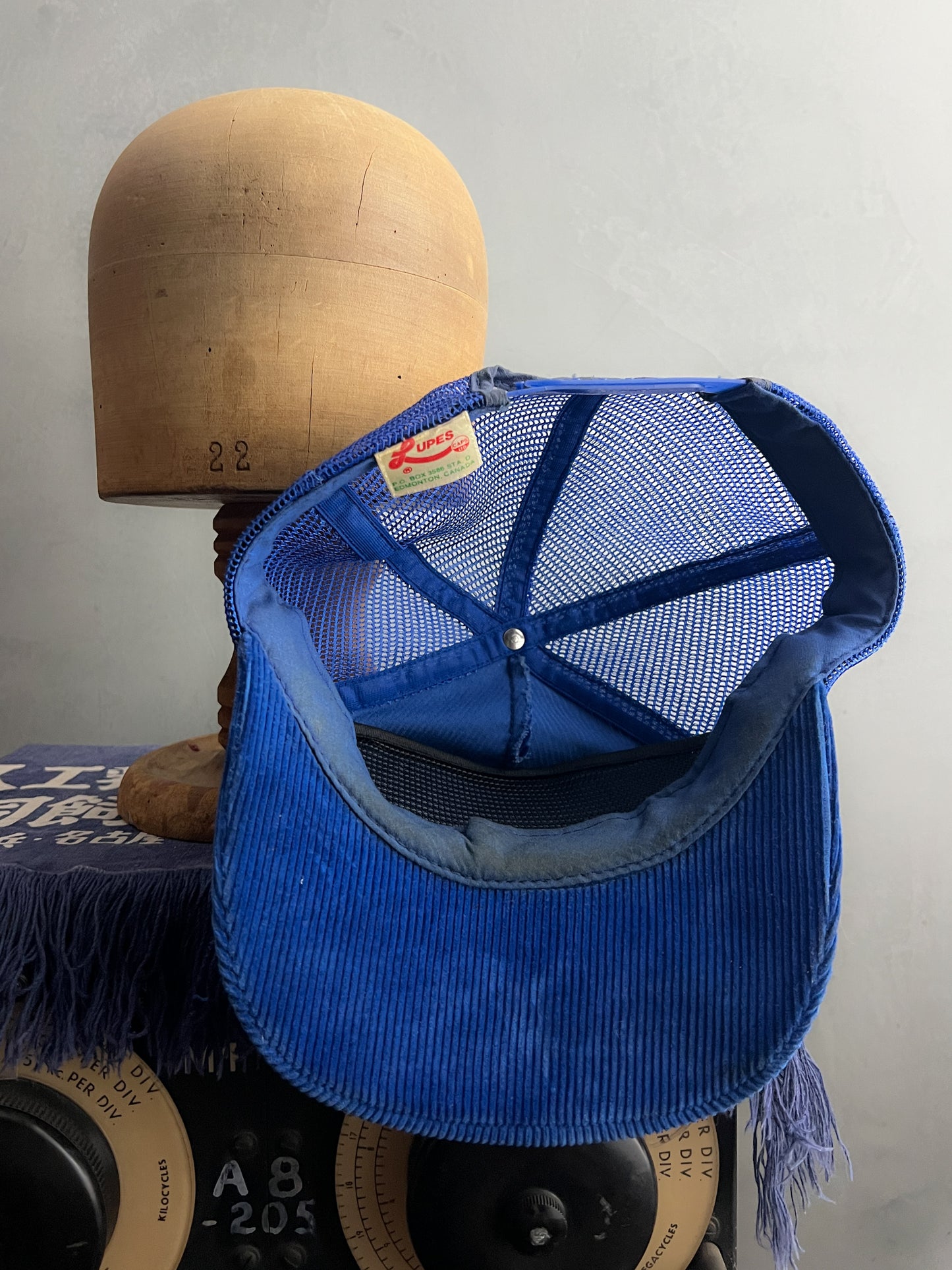 Labatts Beer Corduroy Trucker Cap