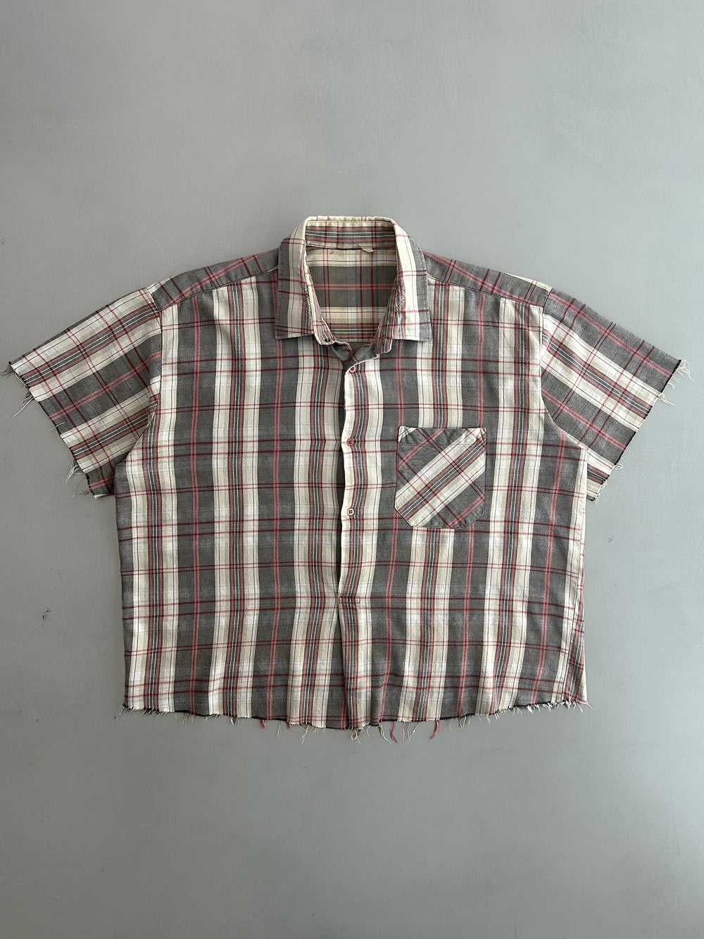 Boxy French Grandfather Shirt [L/XL]