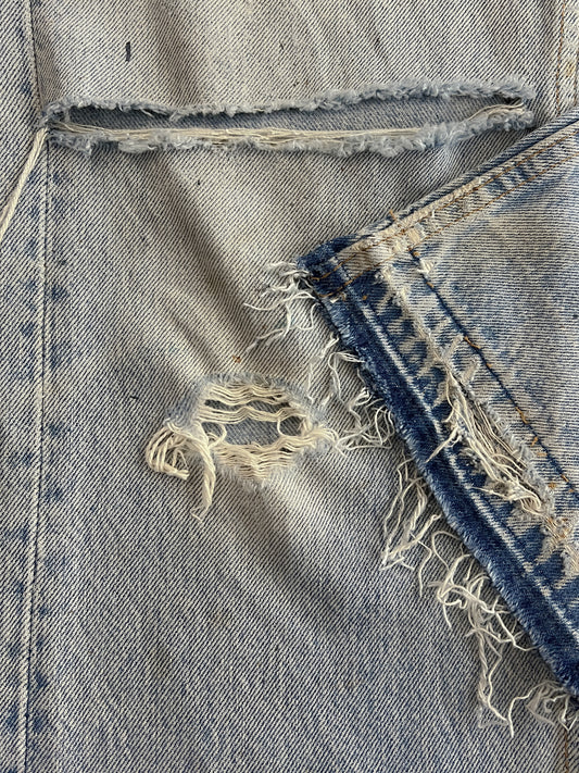 Thrashed Made in USA Levi's 501's [29"]