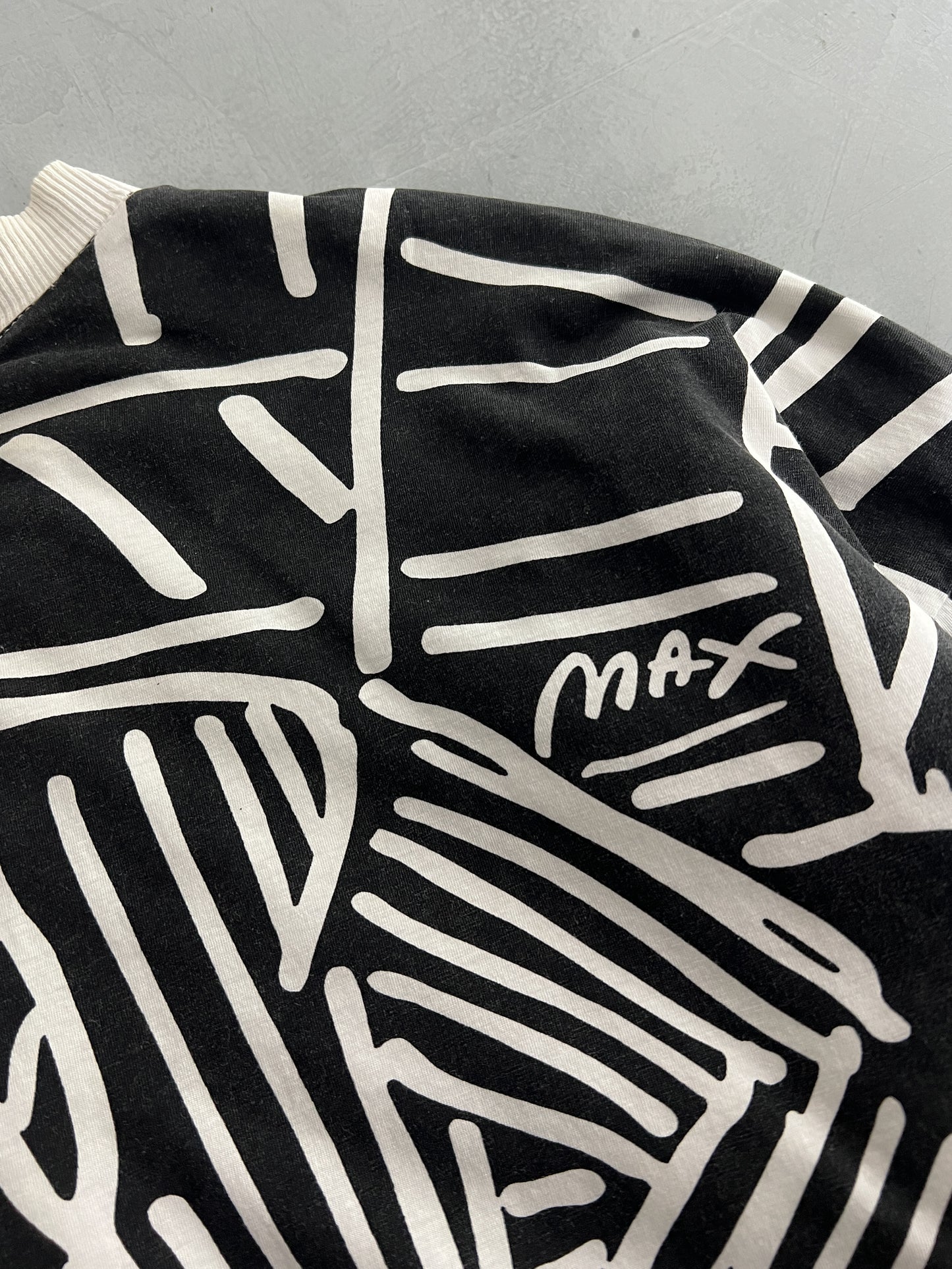 1980's Peter Max Expressionist "Save The Rainforest" Jacket [XL]