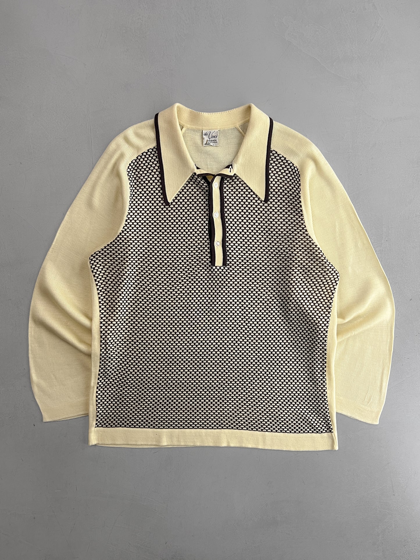 1970's Da Vinci Wool Polo [L]