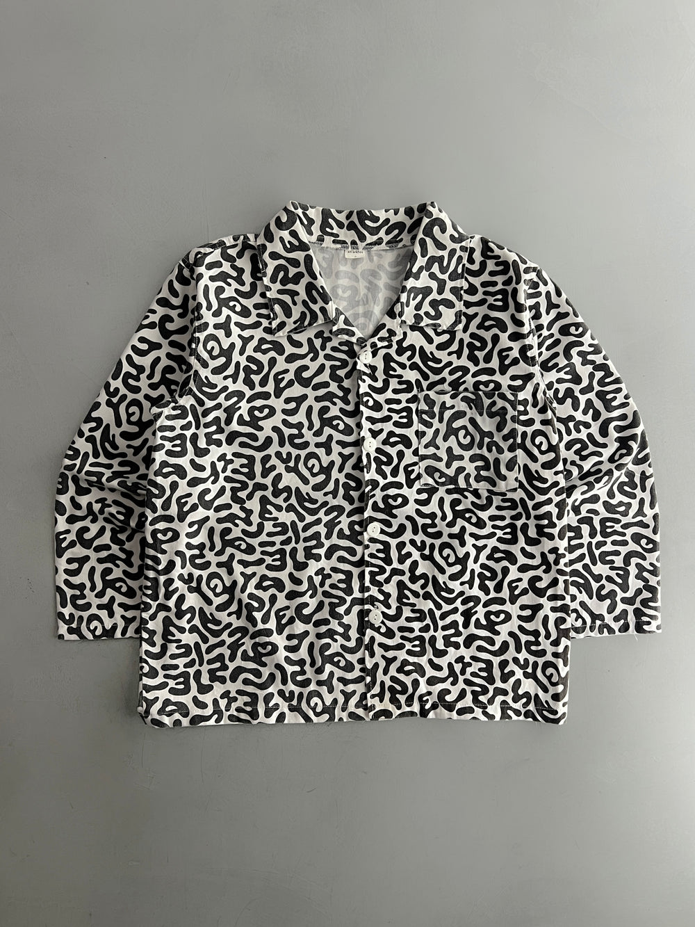 Korean Snow Camo Utility Shirt [S/M]