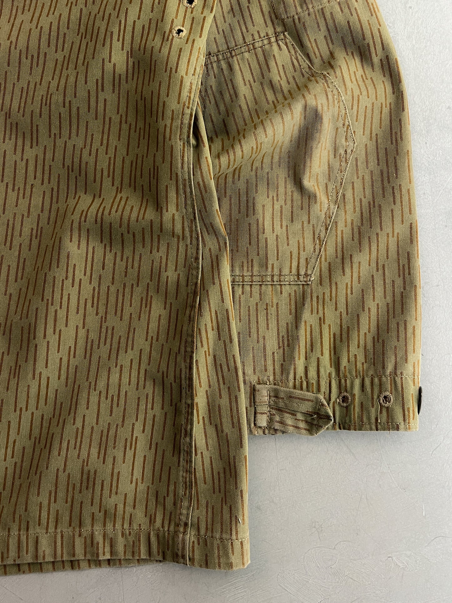 East German Rain Camo Field Jacket [L]