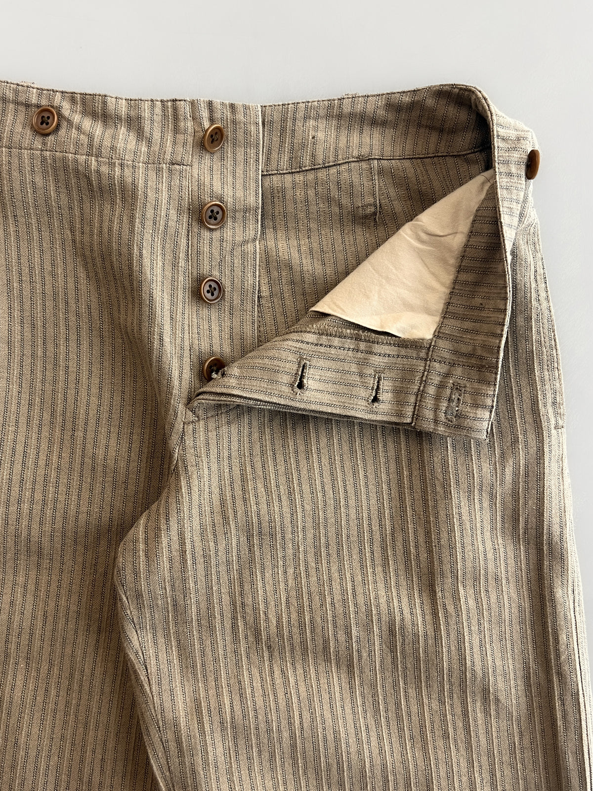 Margaret Howell Buckleback Stripe Pants [28']