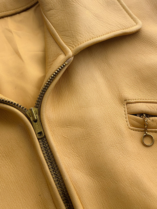1950's Deerskin Leather Jacket [M/L]