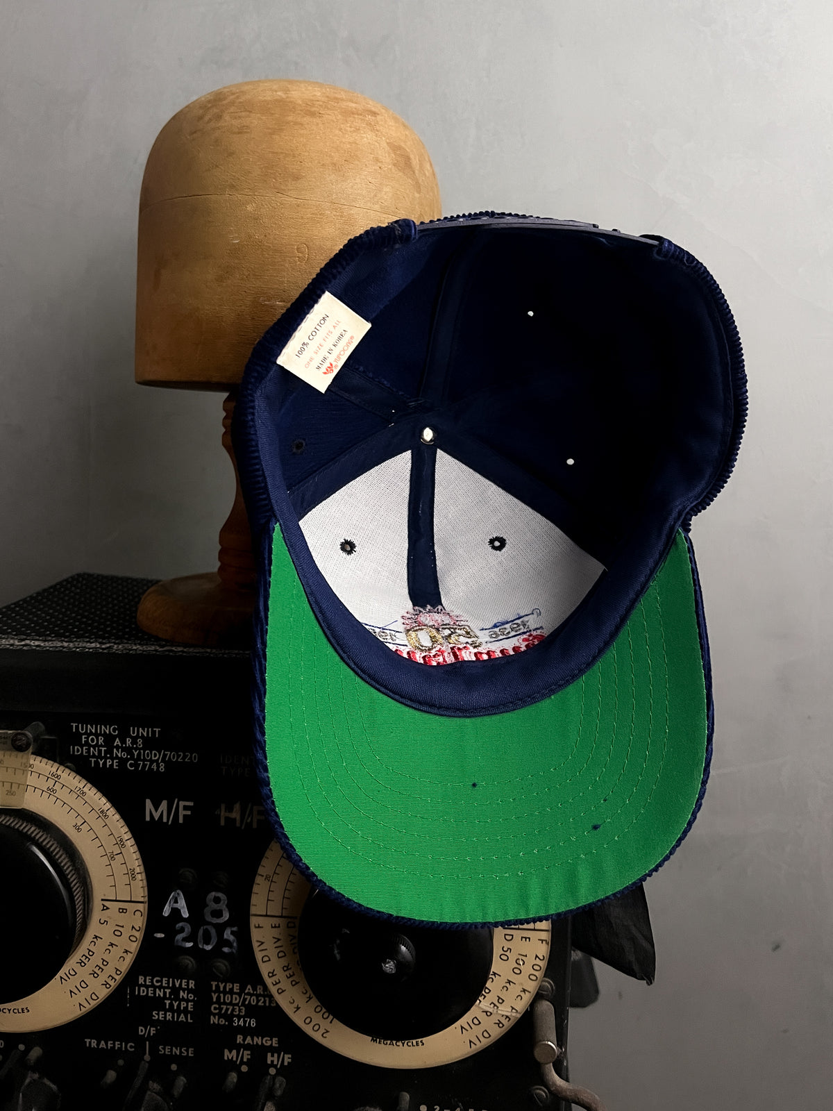 Sun Valley Cord Trucker Cap