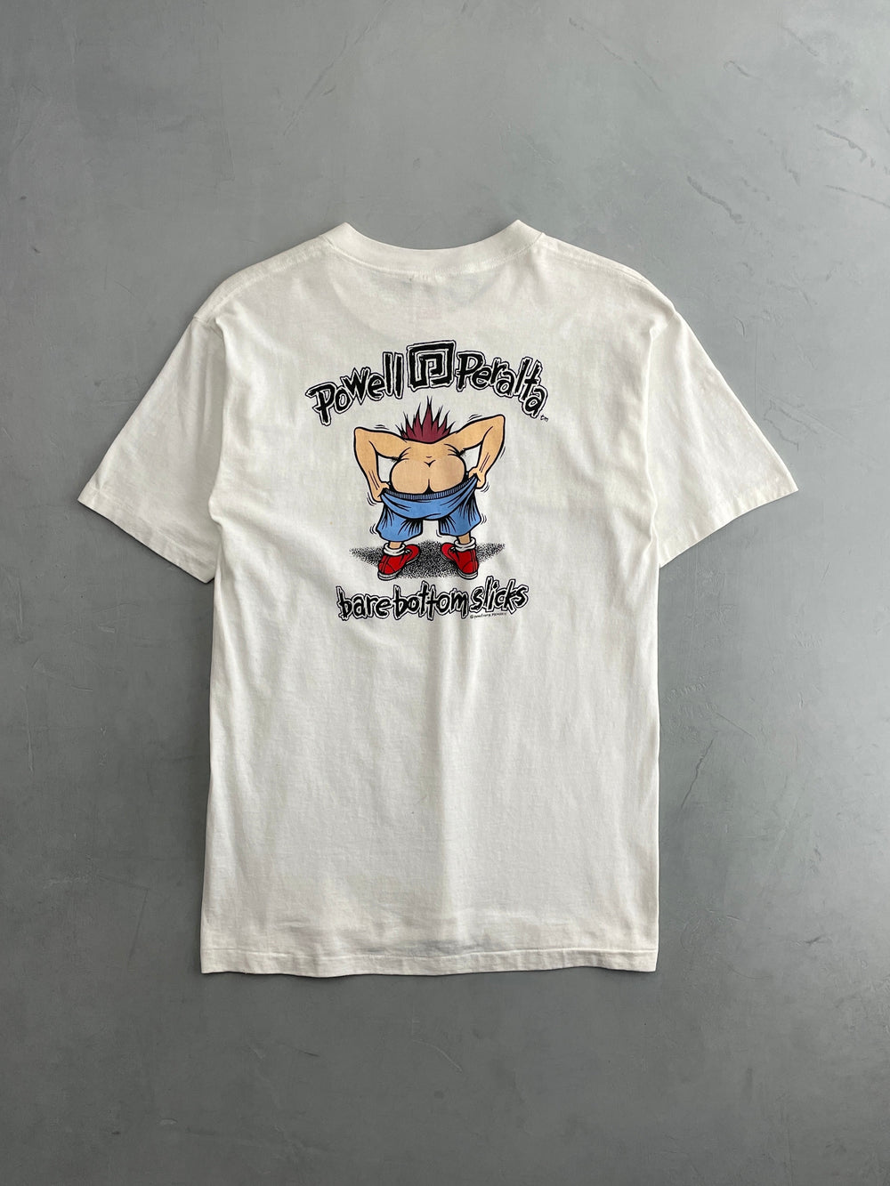 '92 Powell Peralta 'Grin & Bare It' Tee [M]