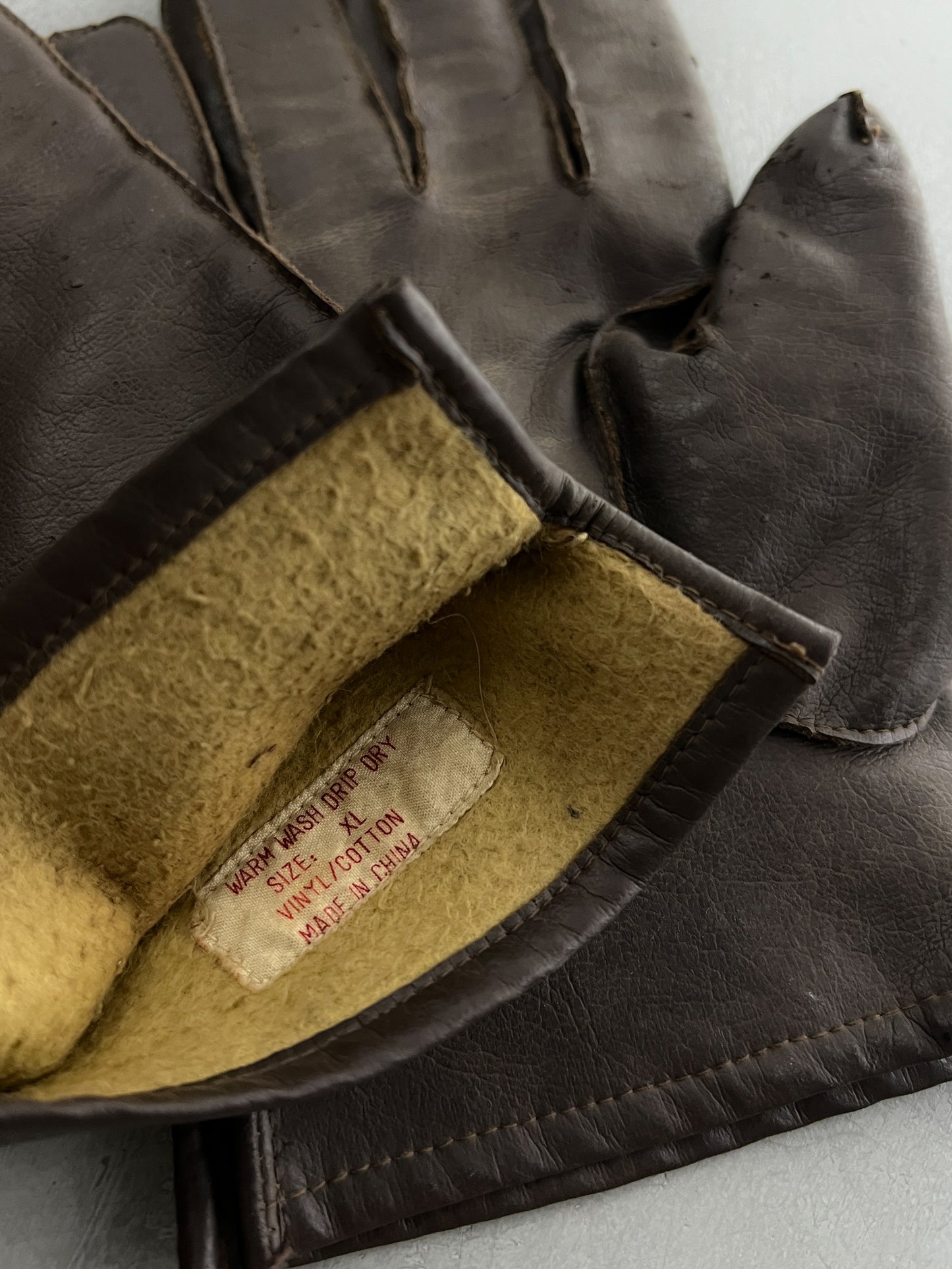 Fleece Lined Motorcycle Gloves