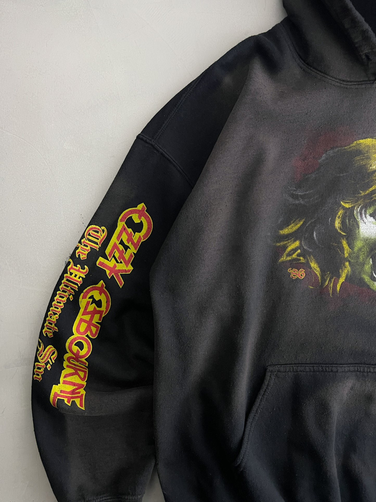 Faded Ozzy Osborne Hoodie [L/XL]