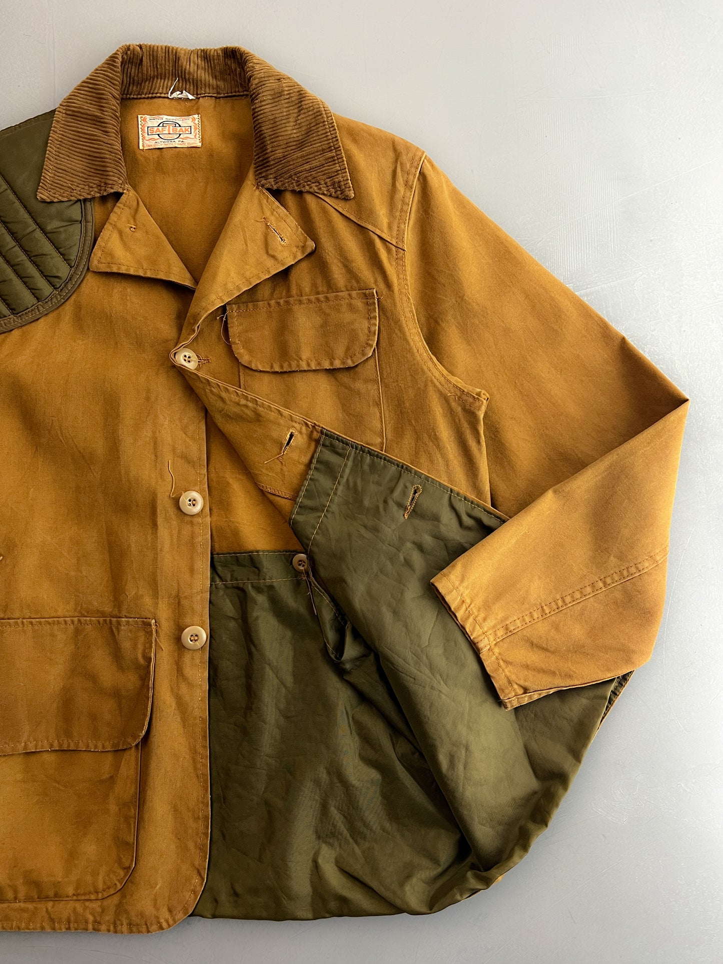 Saf-T-Bak Duck Cloth Hunting Jacket [M/L]