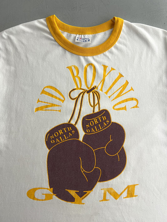 North Dallas Boxing Gym Ringer Tee [L]