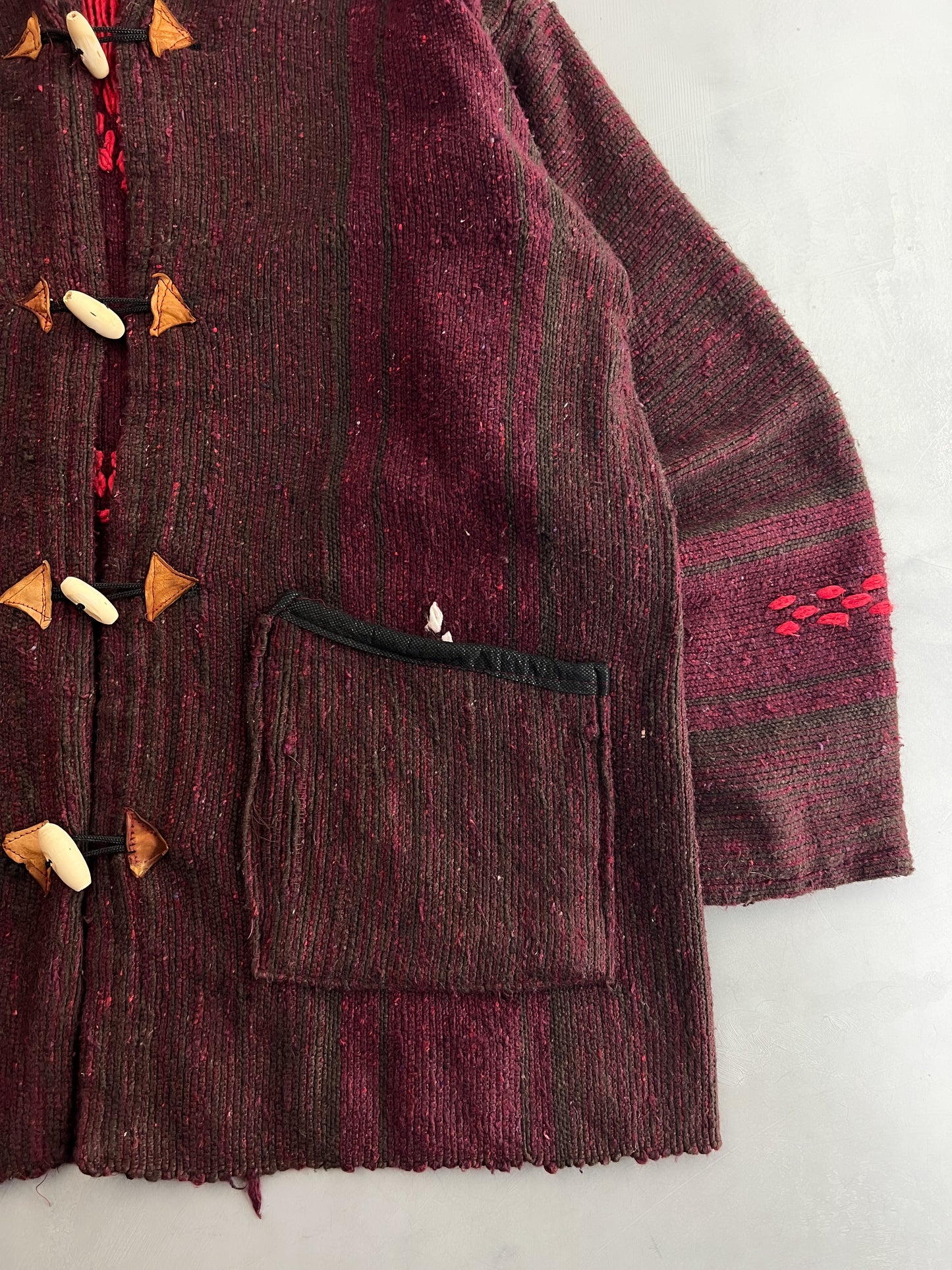 Woven Nepalese Toggle Jacket [L]