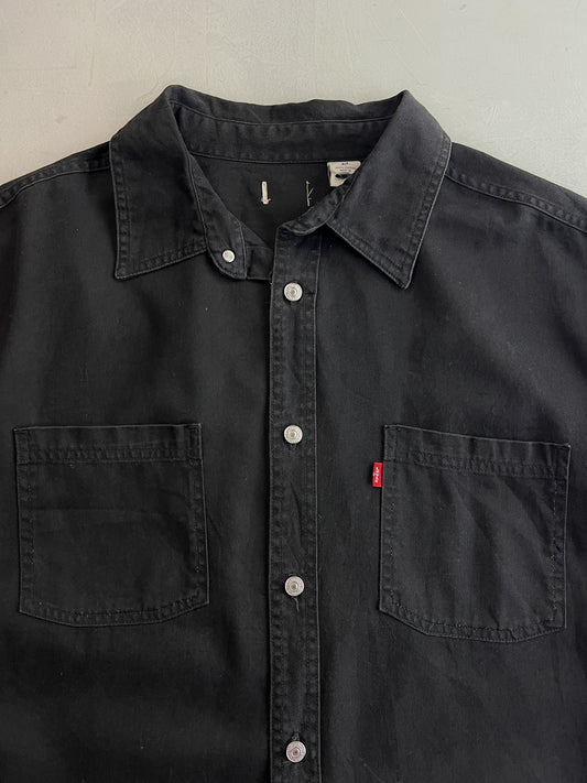 Levi's Black Denim Work Shirt [XL]