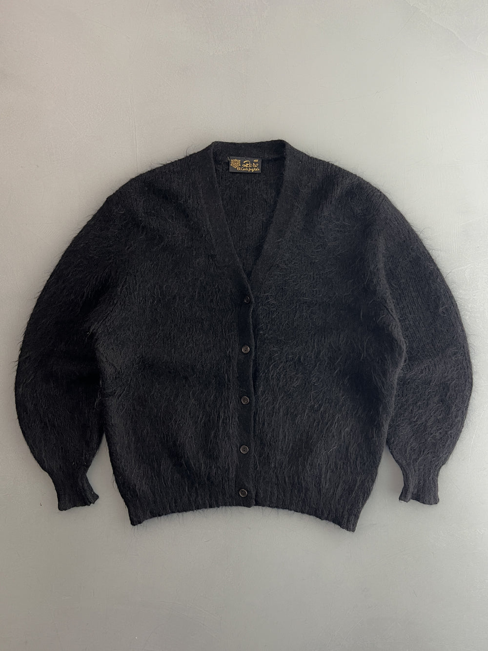 El Corte Brushed Mohair Cardigan [S]