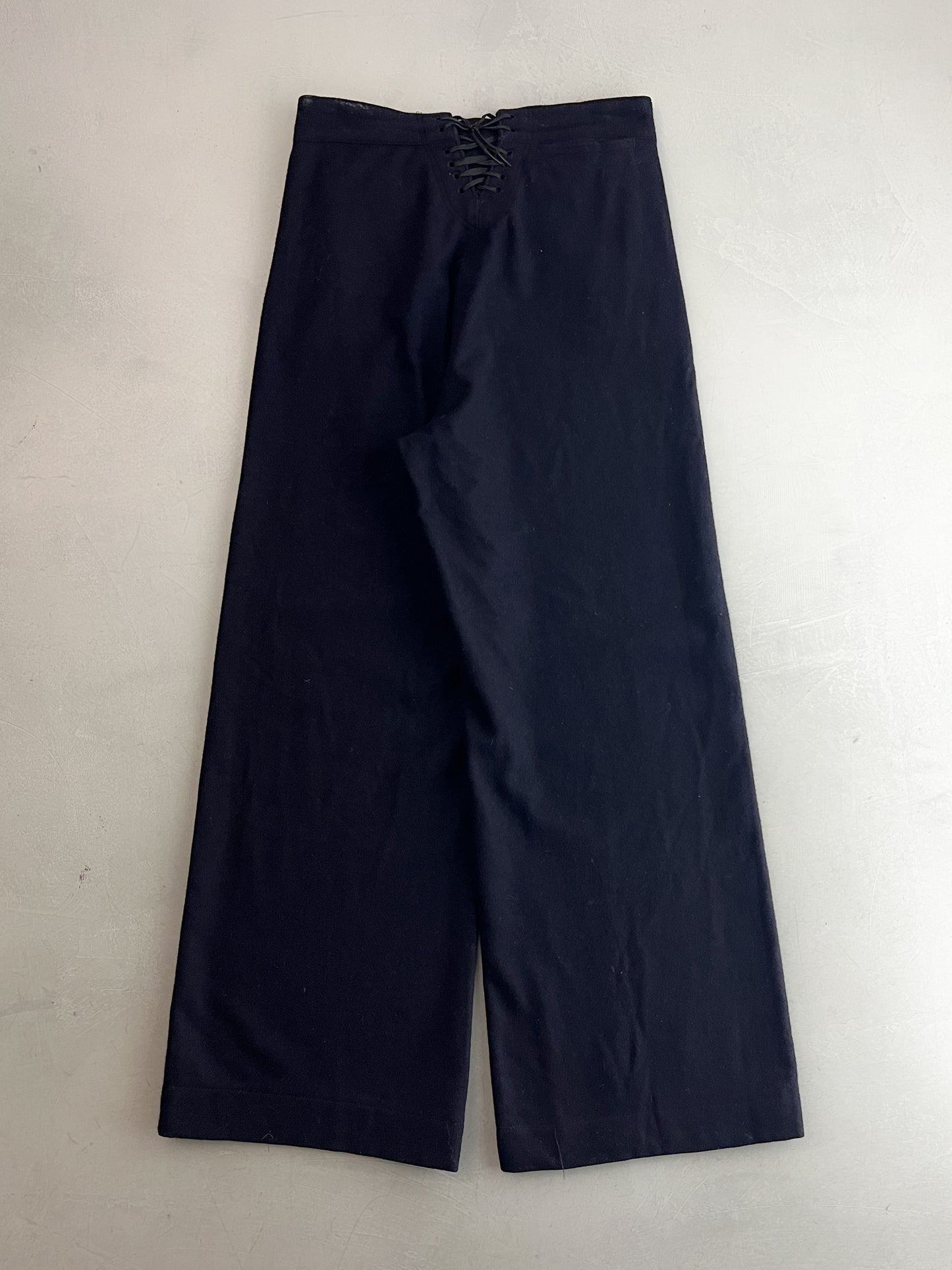 1970's Wool Navel Pants [28"]