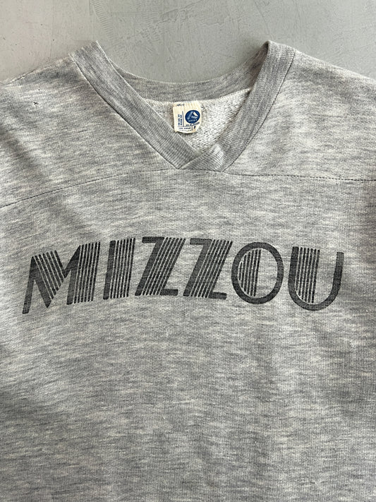 1970's Mizzou Short Sleeve Sweatshirt [M]