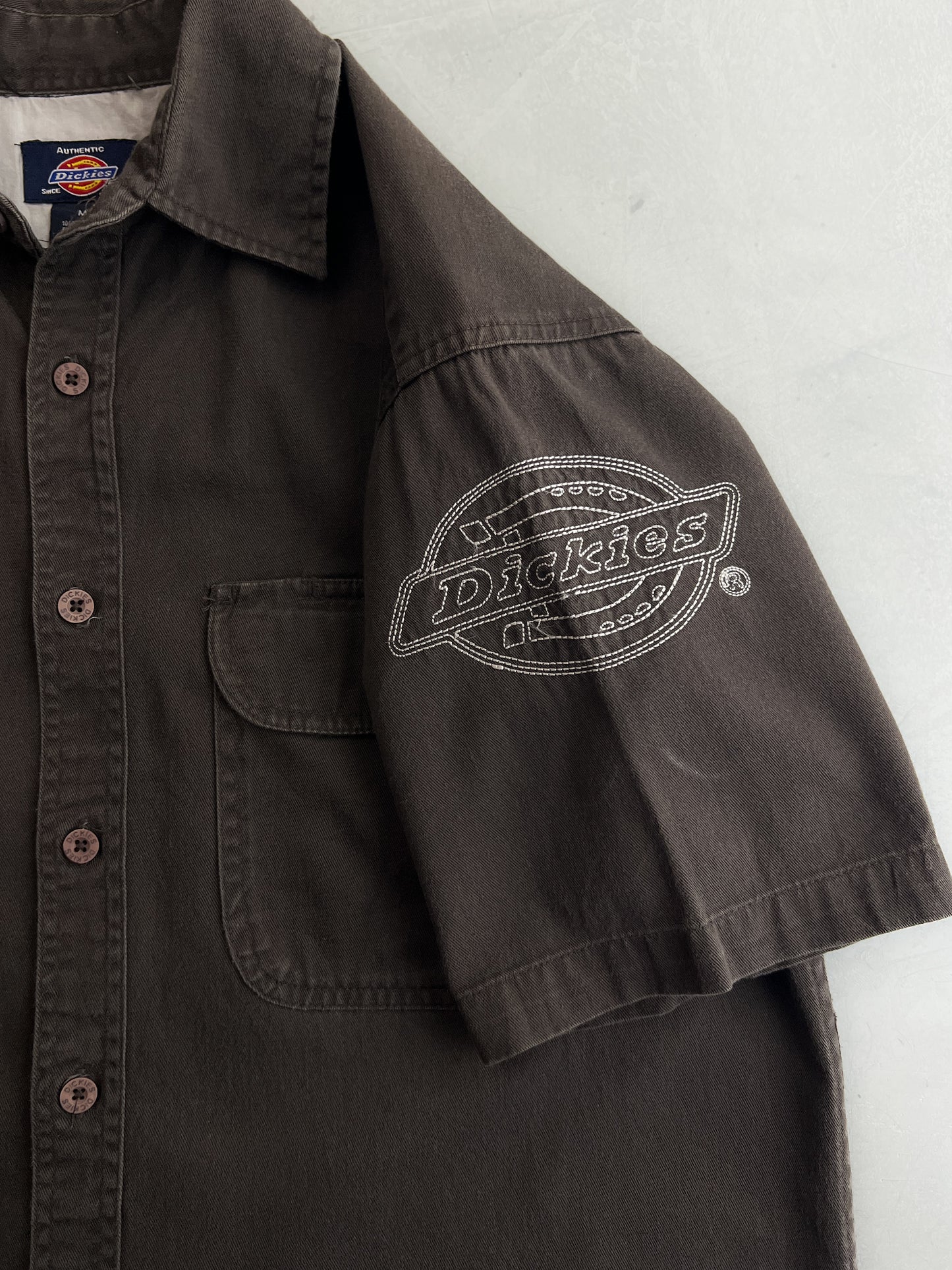 Faded Dickies Cotton Work Shirt [M]