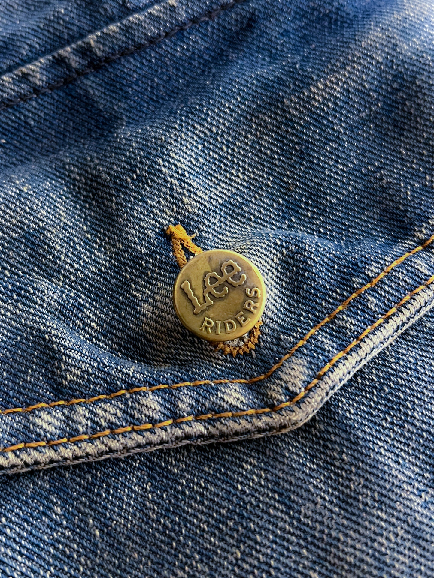 1970's Lee Storm Rider Denim Ranch Coat [M]