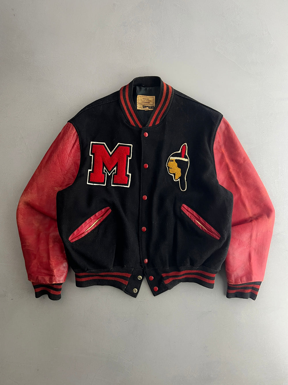 'Eat Crap' Varsity Jacket [L]