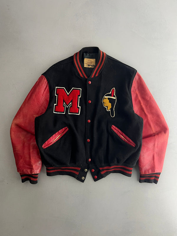 'Eat Crap' Varsity Jacket [L]