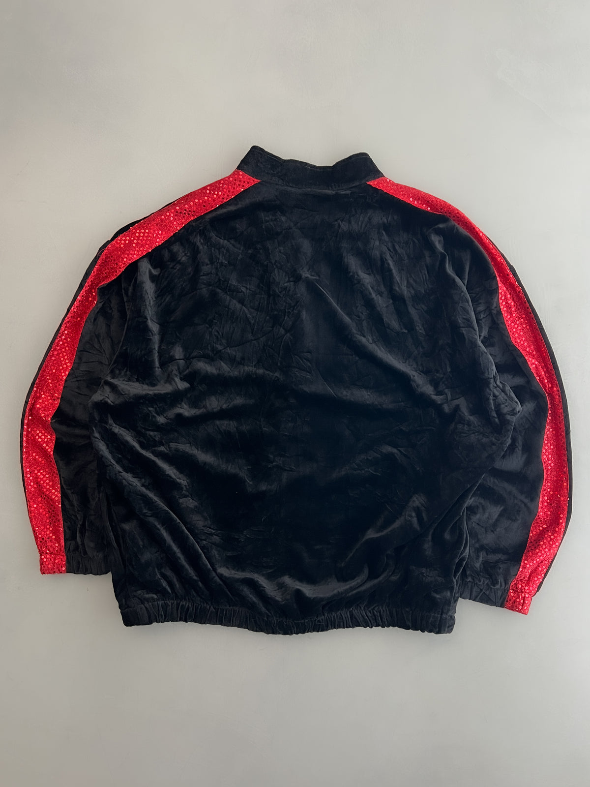 Late 90's KORN Velour Sequin Track Jacket [L/XL]