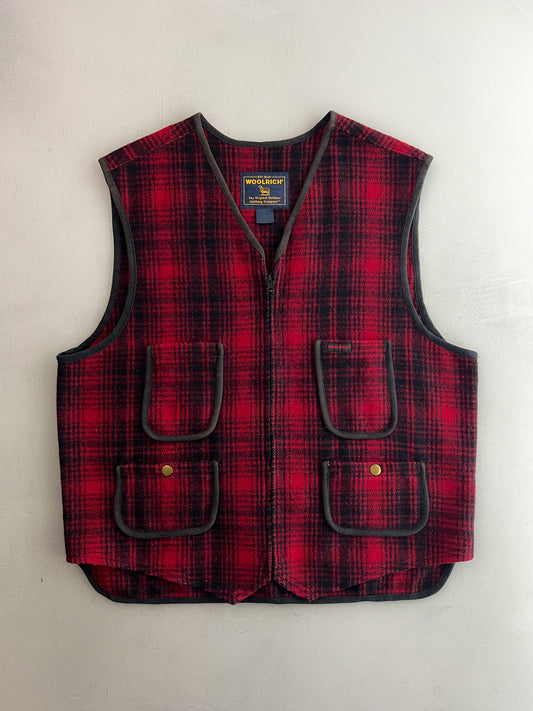 Woolrich Wool Tartan Vest [L]