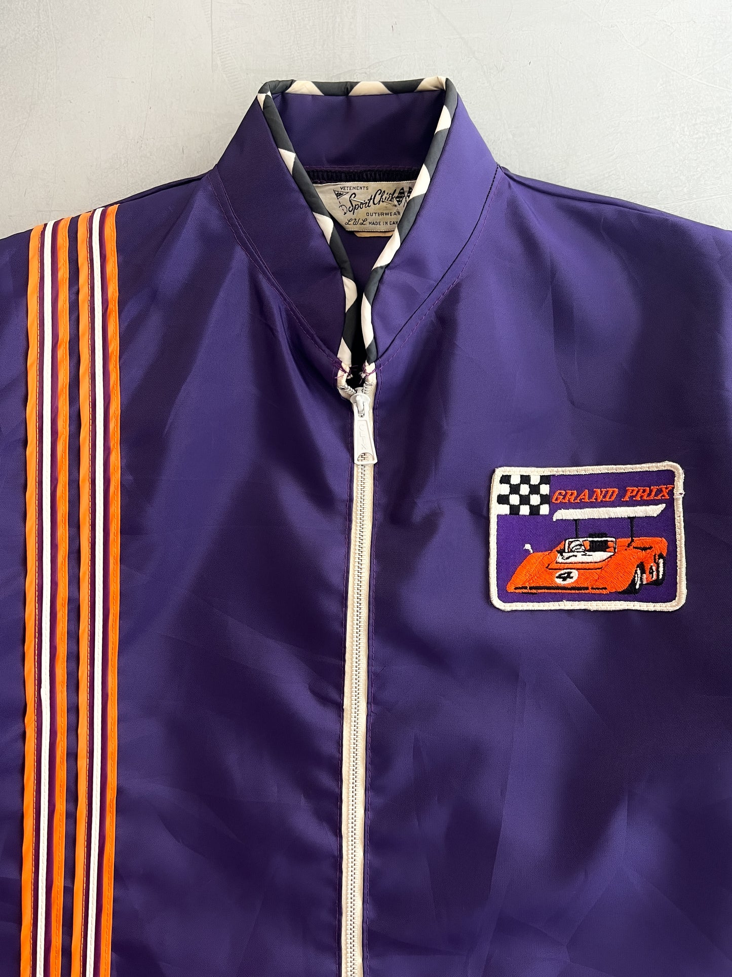 1970's Sports Chief Grand Prix Nylon Windbreaker [M]