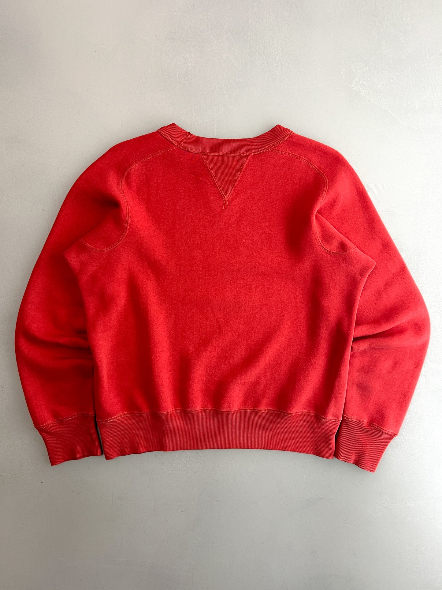 1950's Style Double V Freedom Sleeve Faded Sweatshirt [M/L]