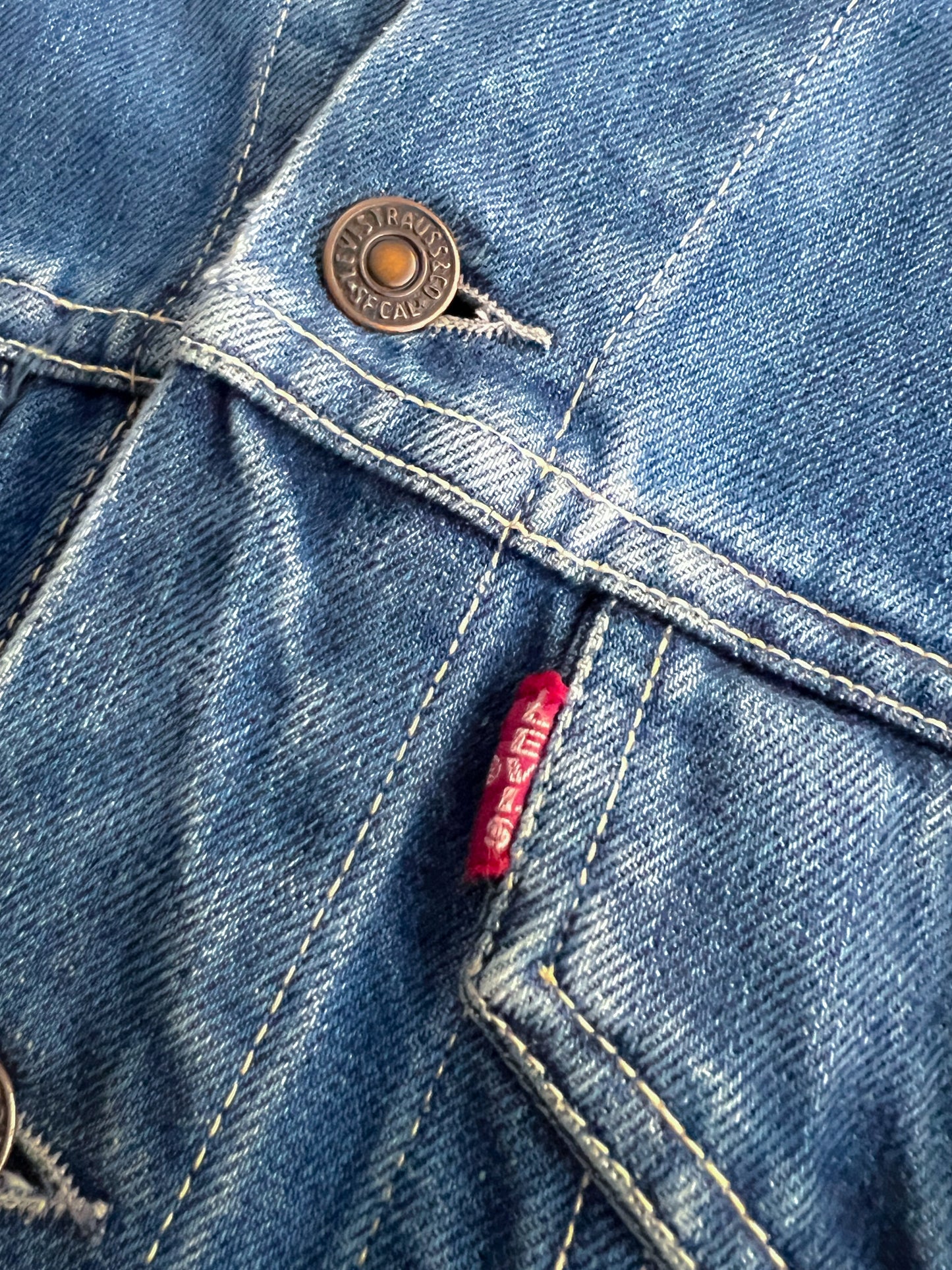 60's/70's Levis 70505 Big E Type III Denim Jacket [M]