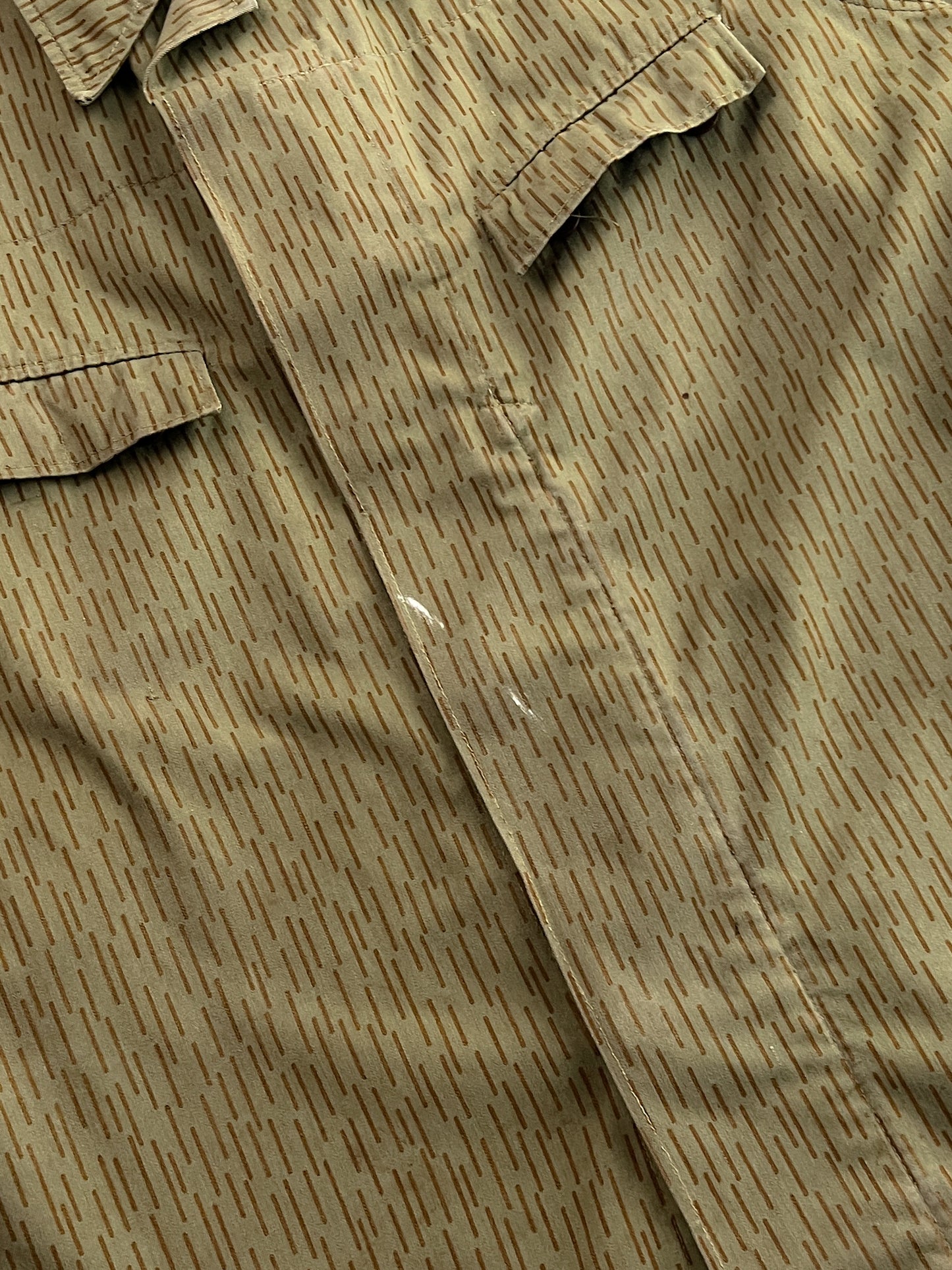 East German Rain Camo Field Jacket [L]