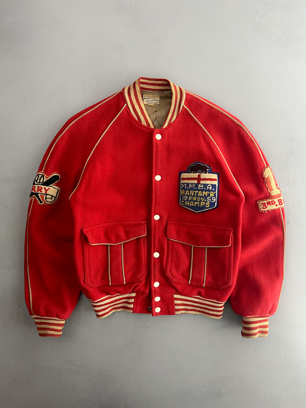 1950's Molgat's All Stars Baseball Jacket [M]
