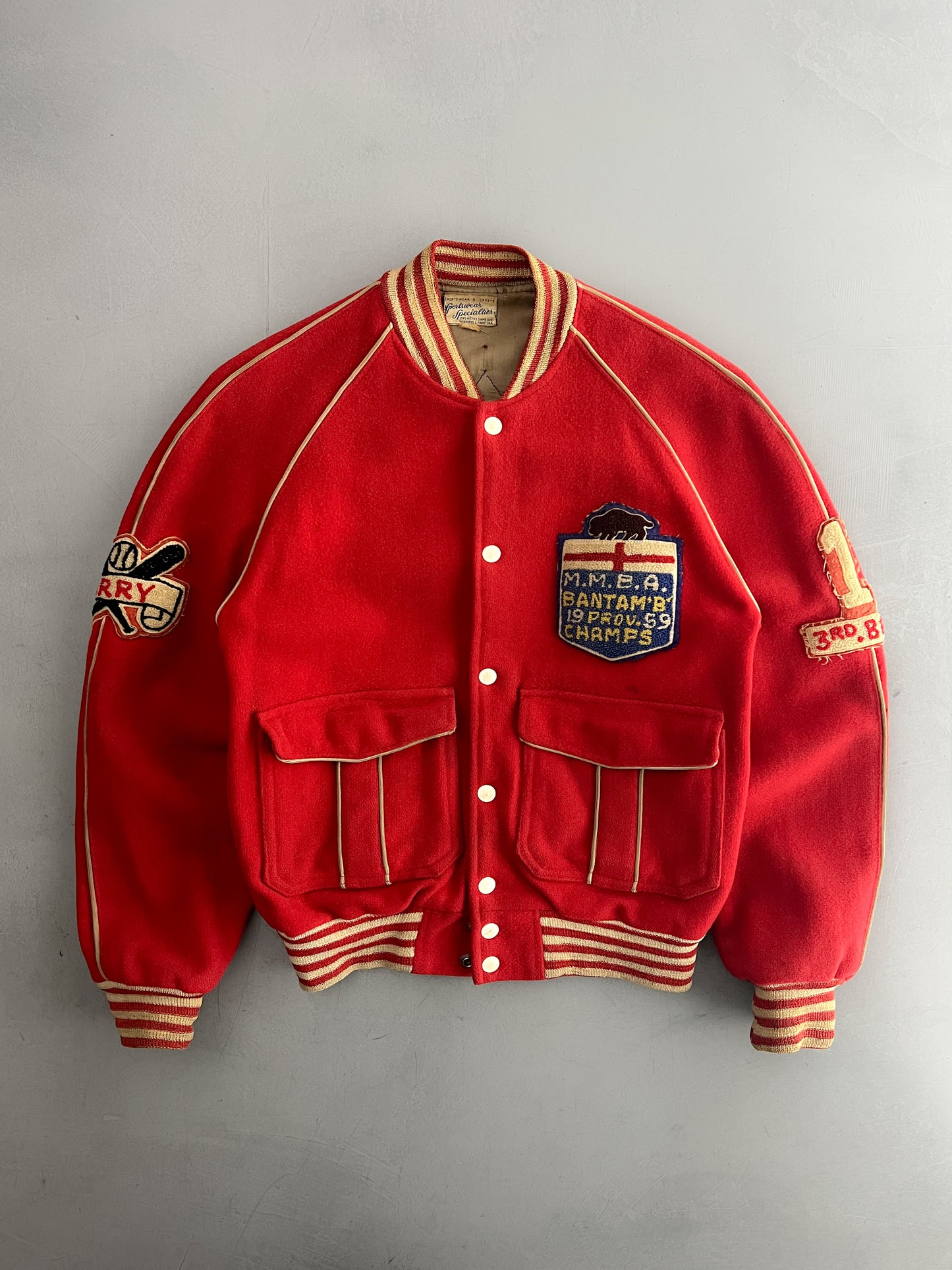 1950's Molgat's All Stars Baseball Jacket [M]