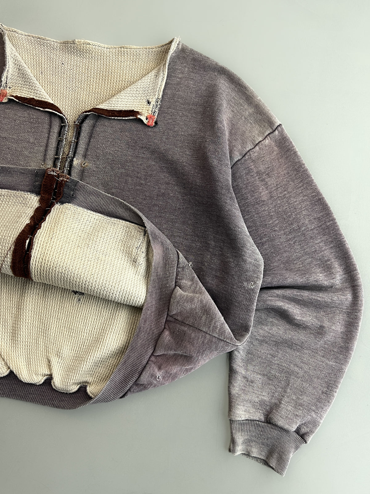 50’s/60’s Thermal Lined Mega Fade Sweatshirt [L/XL]