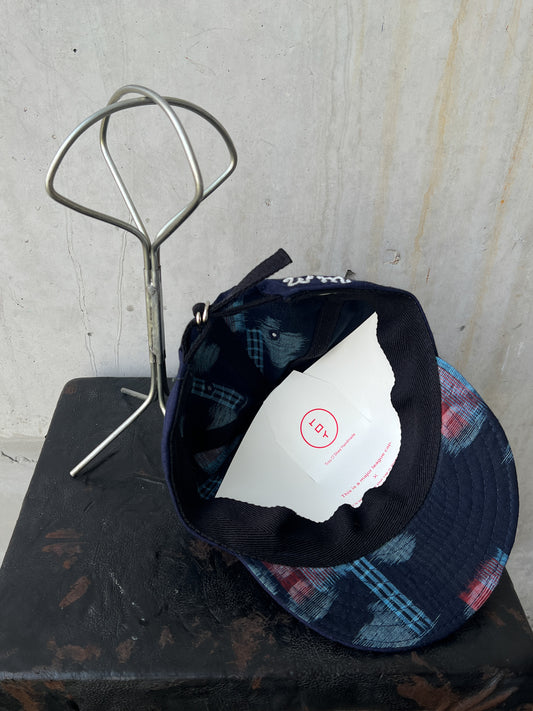 Early 20th c. Japanese Fabric 1930's Baseball Cap By Troy O'Shea Handmade [Adjustable]