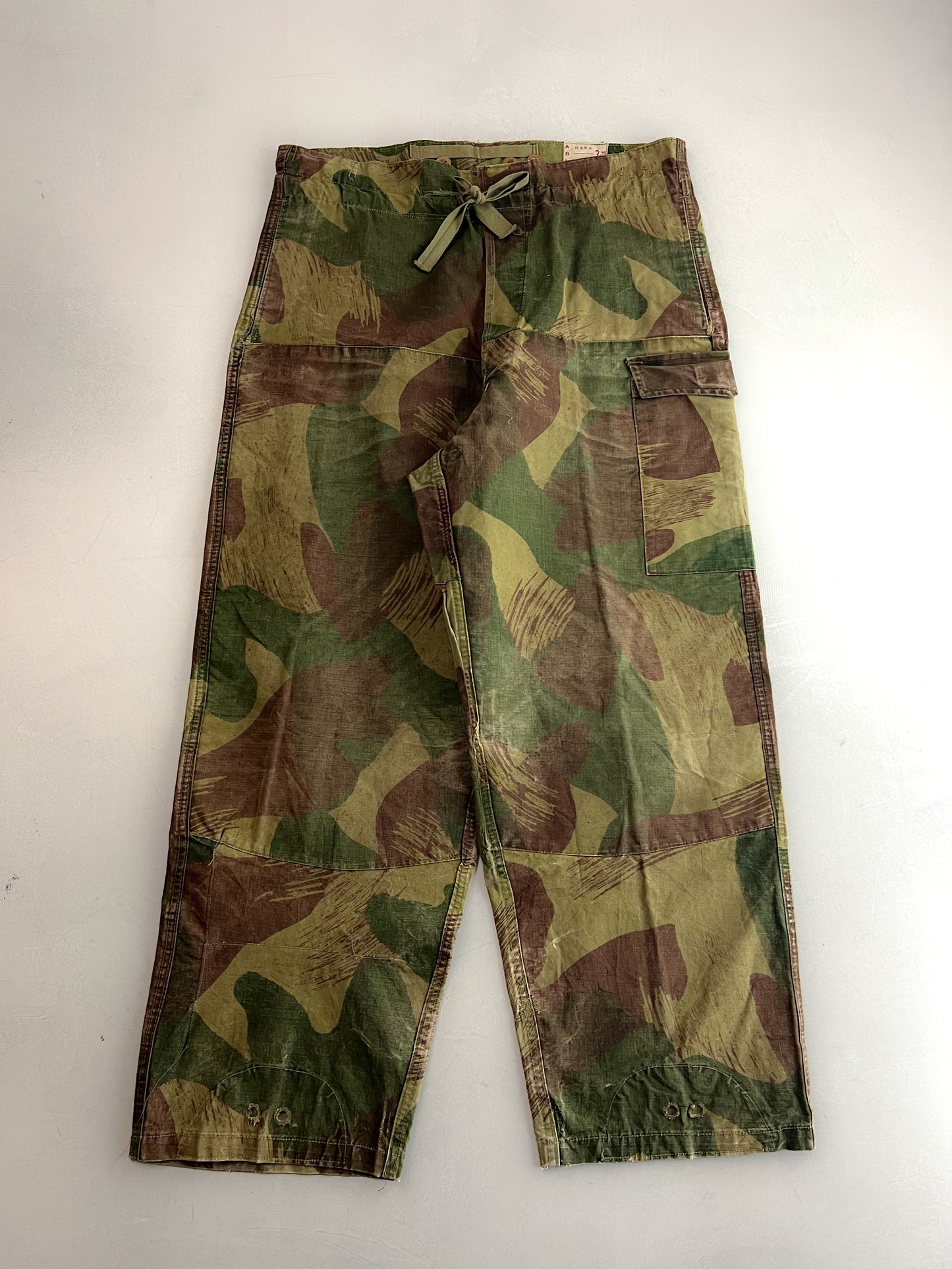 1950's Belgian Brushstroke Camo Pants [34"]
