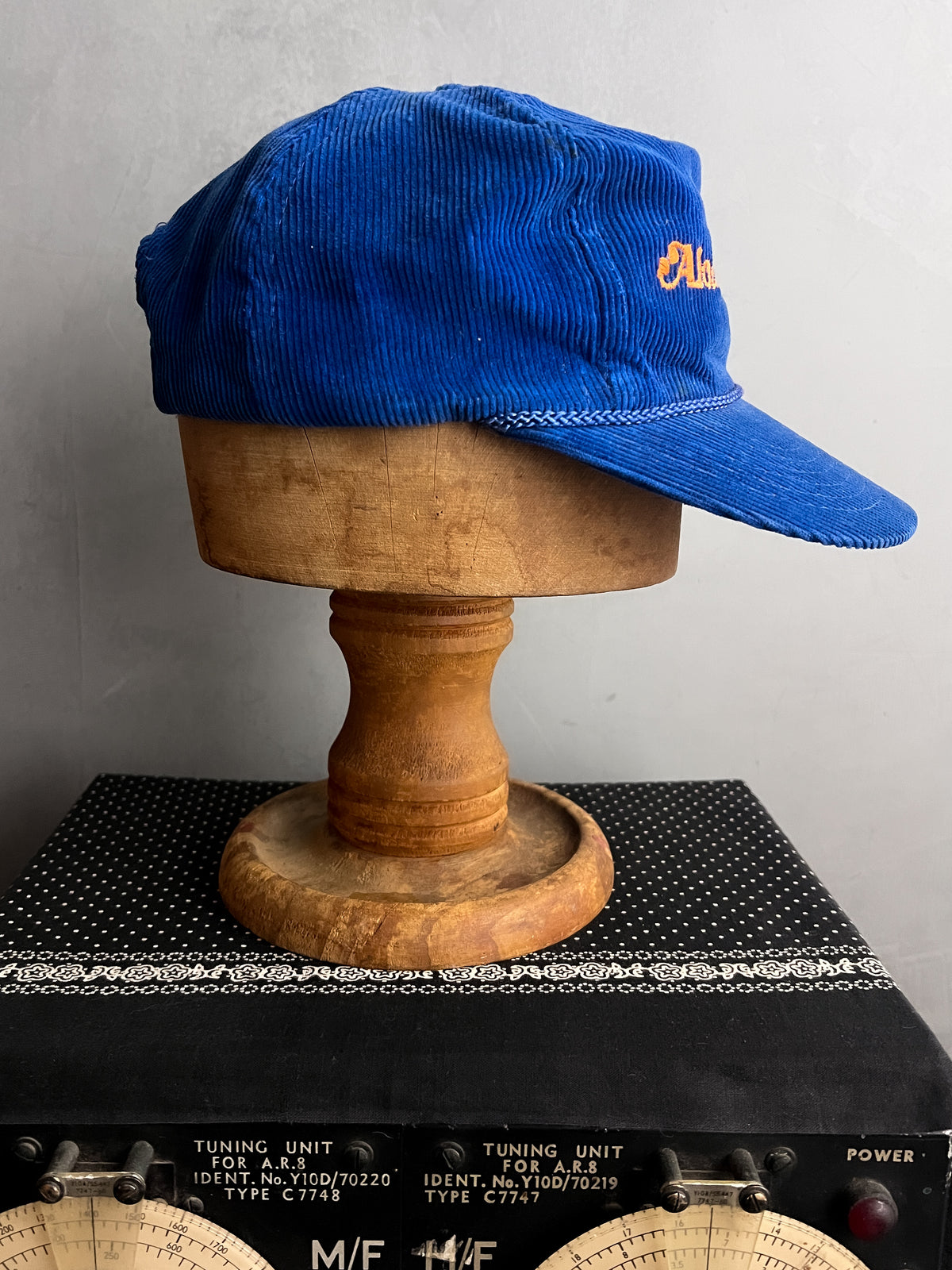 Aloha Airlines Cord Trucker Cap