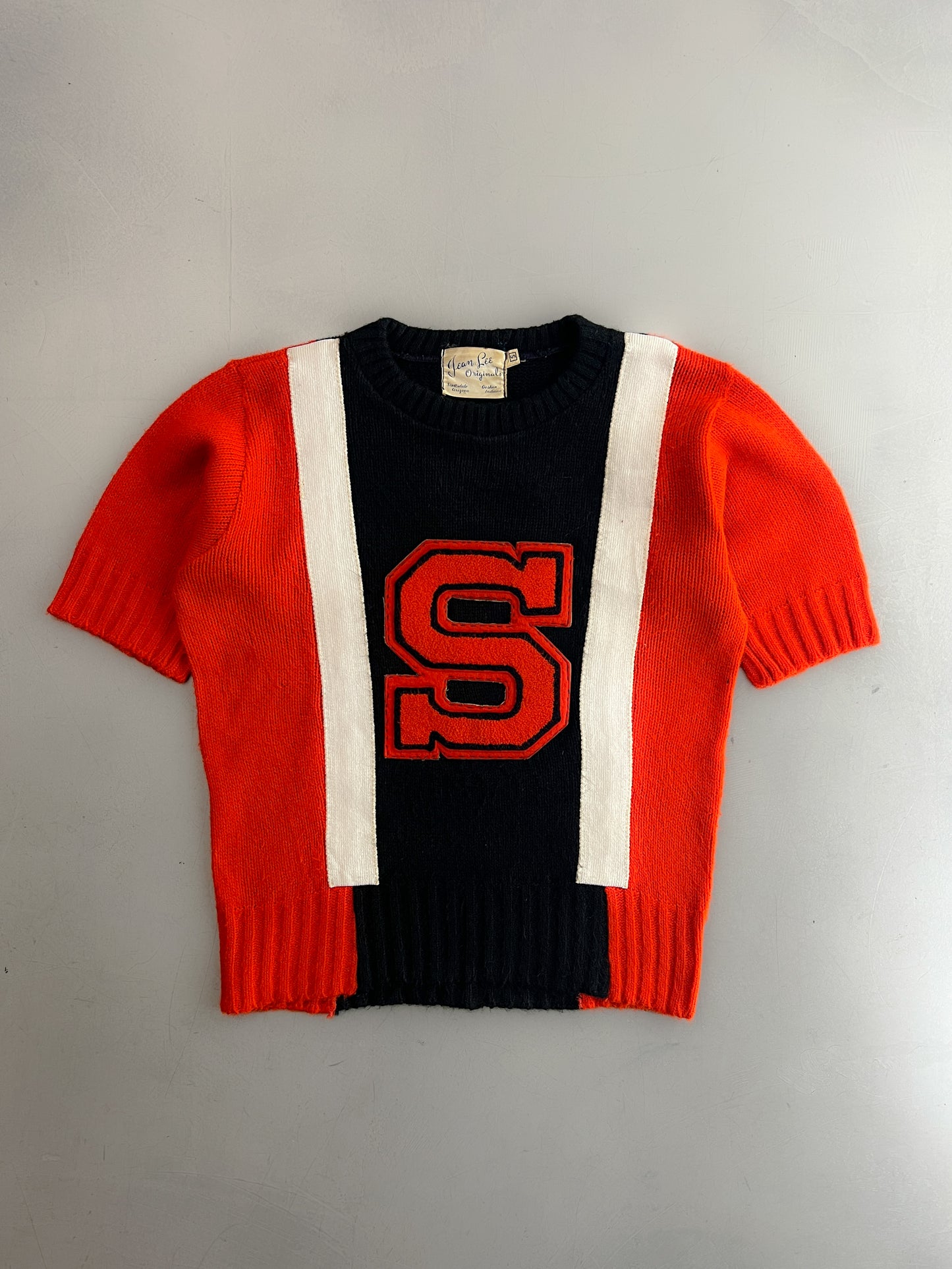 1950's "S" Varsity Knit Top [Womens S]