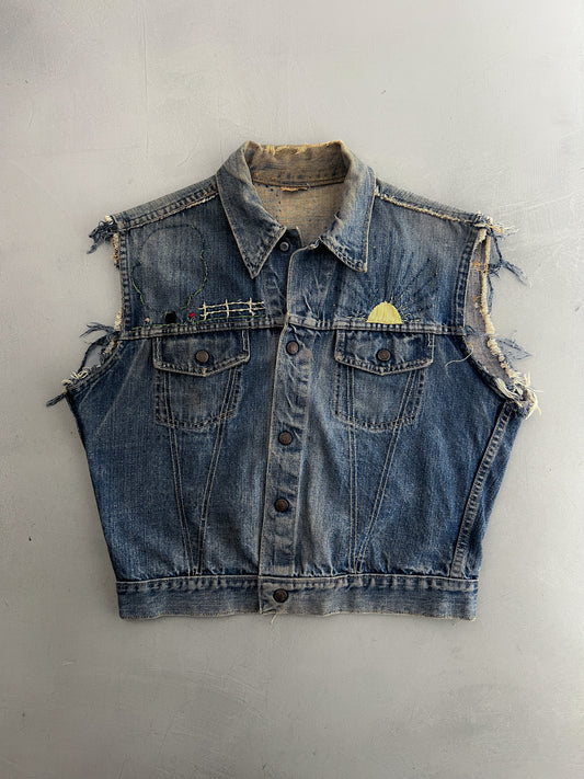 1960's Montgomery Ward Hippie Vest [M-L]