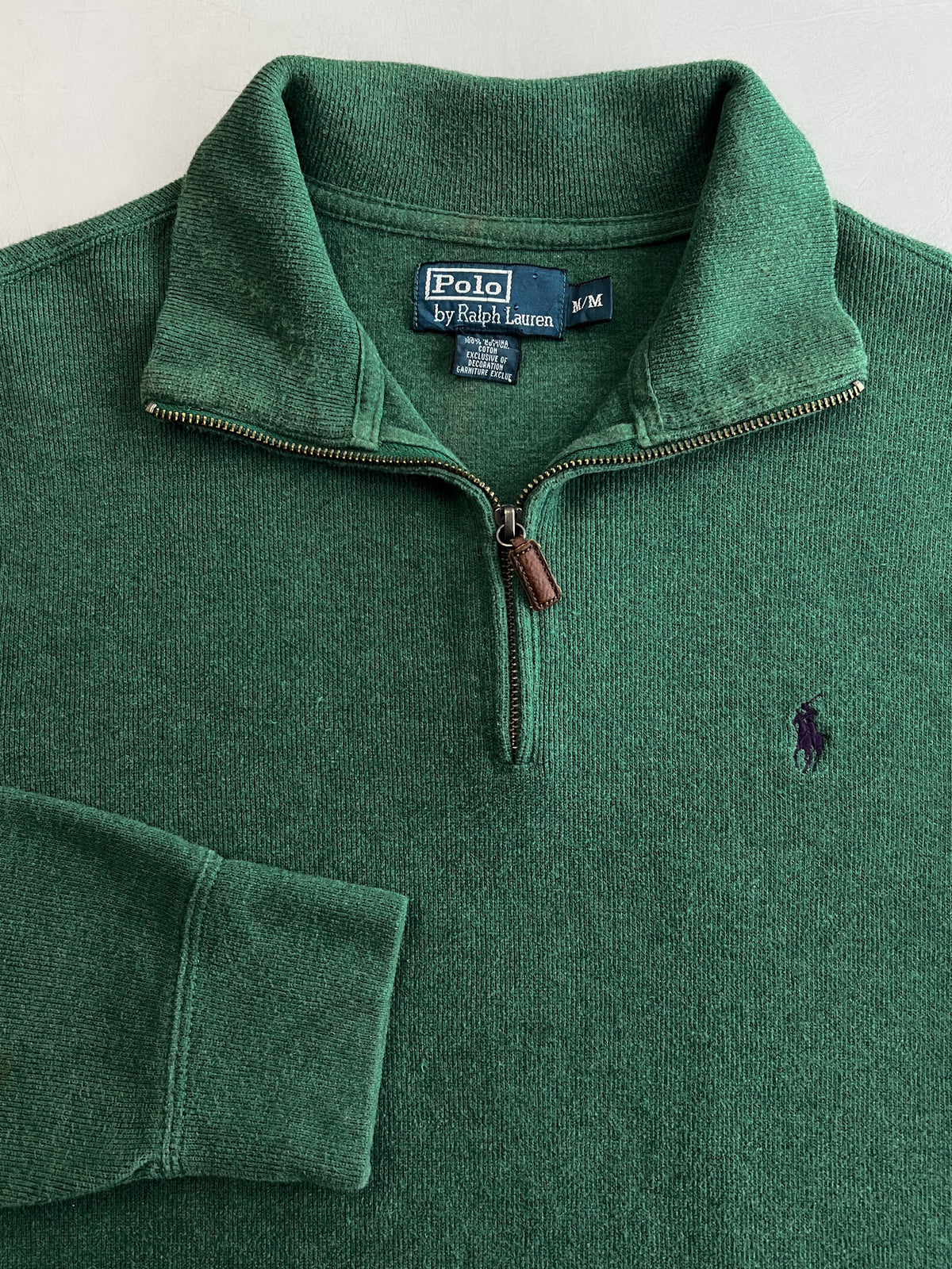 Polo R.L Quarter Zip Sweatshirt [M]