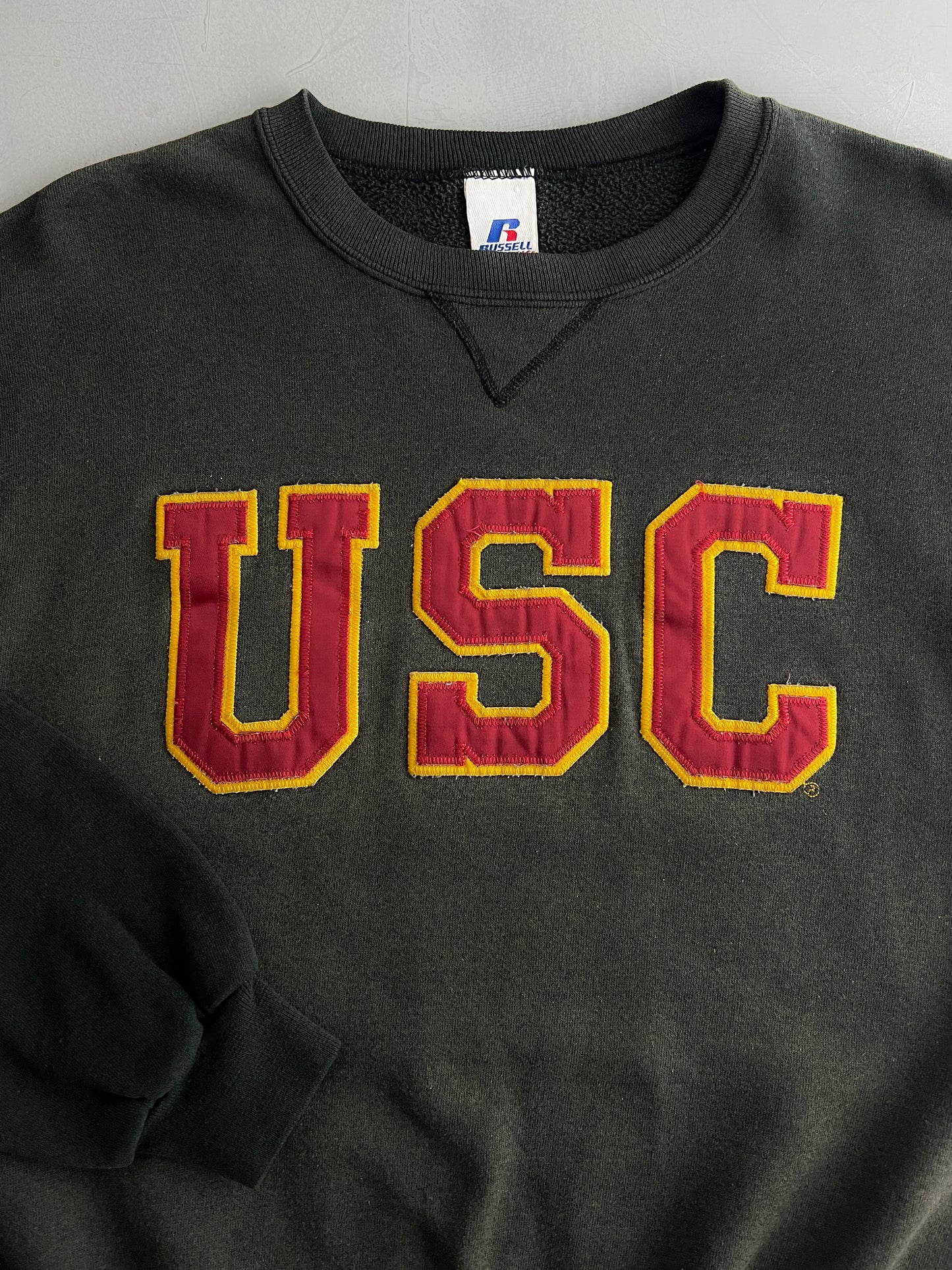 Sunfaded USC Russell Athletic Sweatshirt [M]