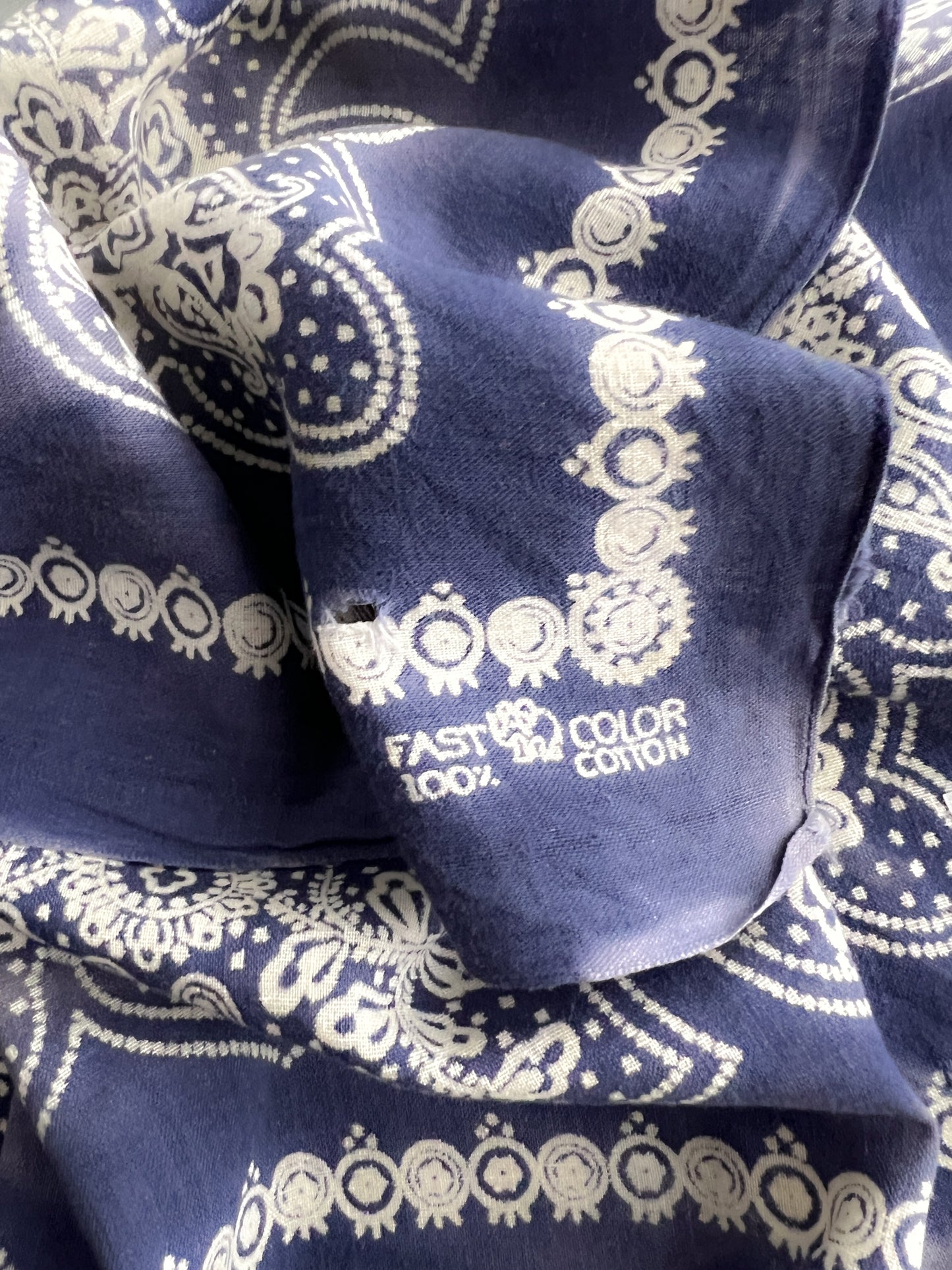 Fast Colour Selvage Bandanna