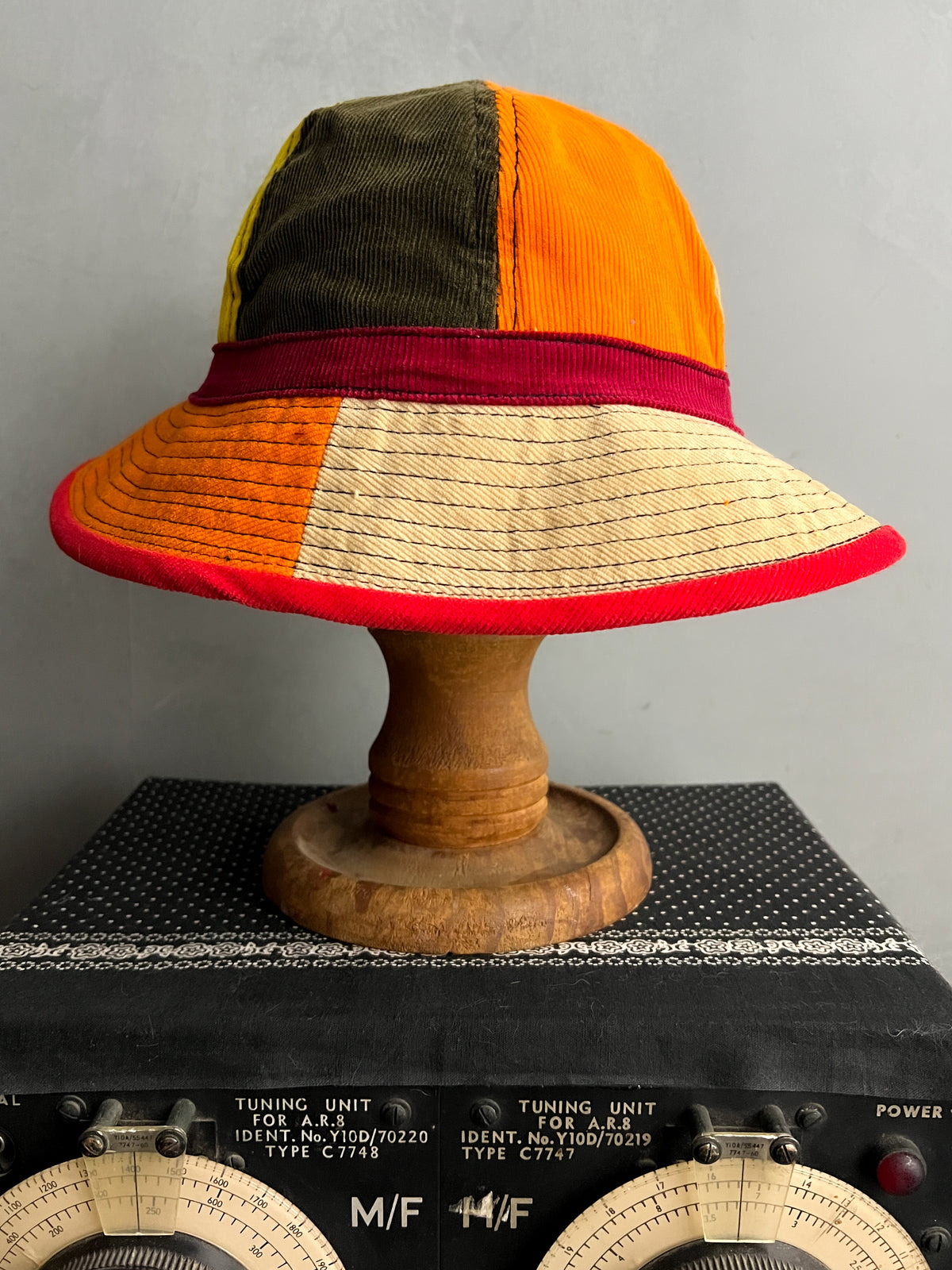 Multi Tone Cord Bucket Hat
