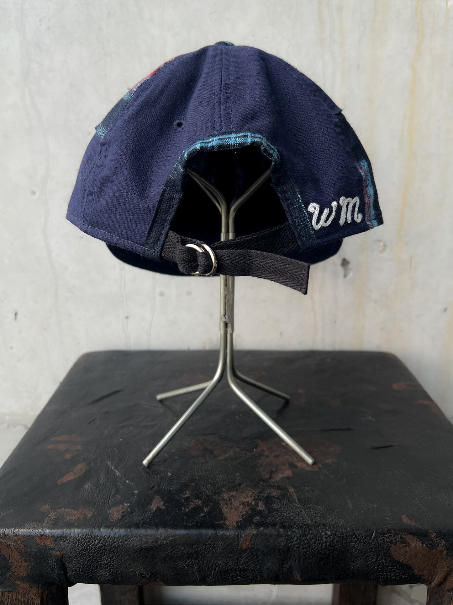 Early 20th c. Japanese Fabric 1930's Baseball Cap By Troy O'Shea Handmade [Adjustable]