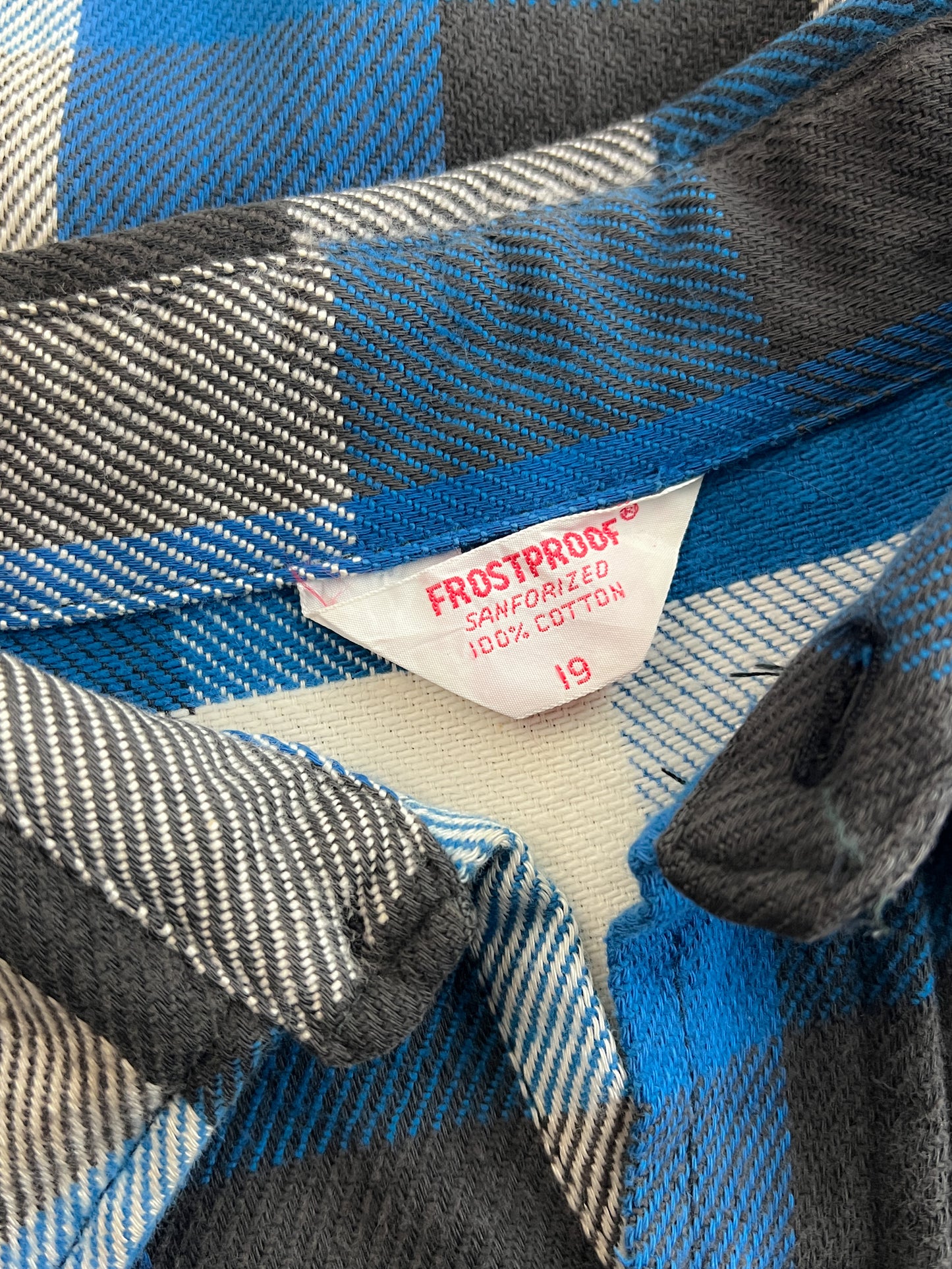1960's Frostproof Cotton Flannel [XL]
