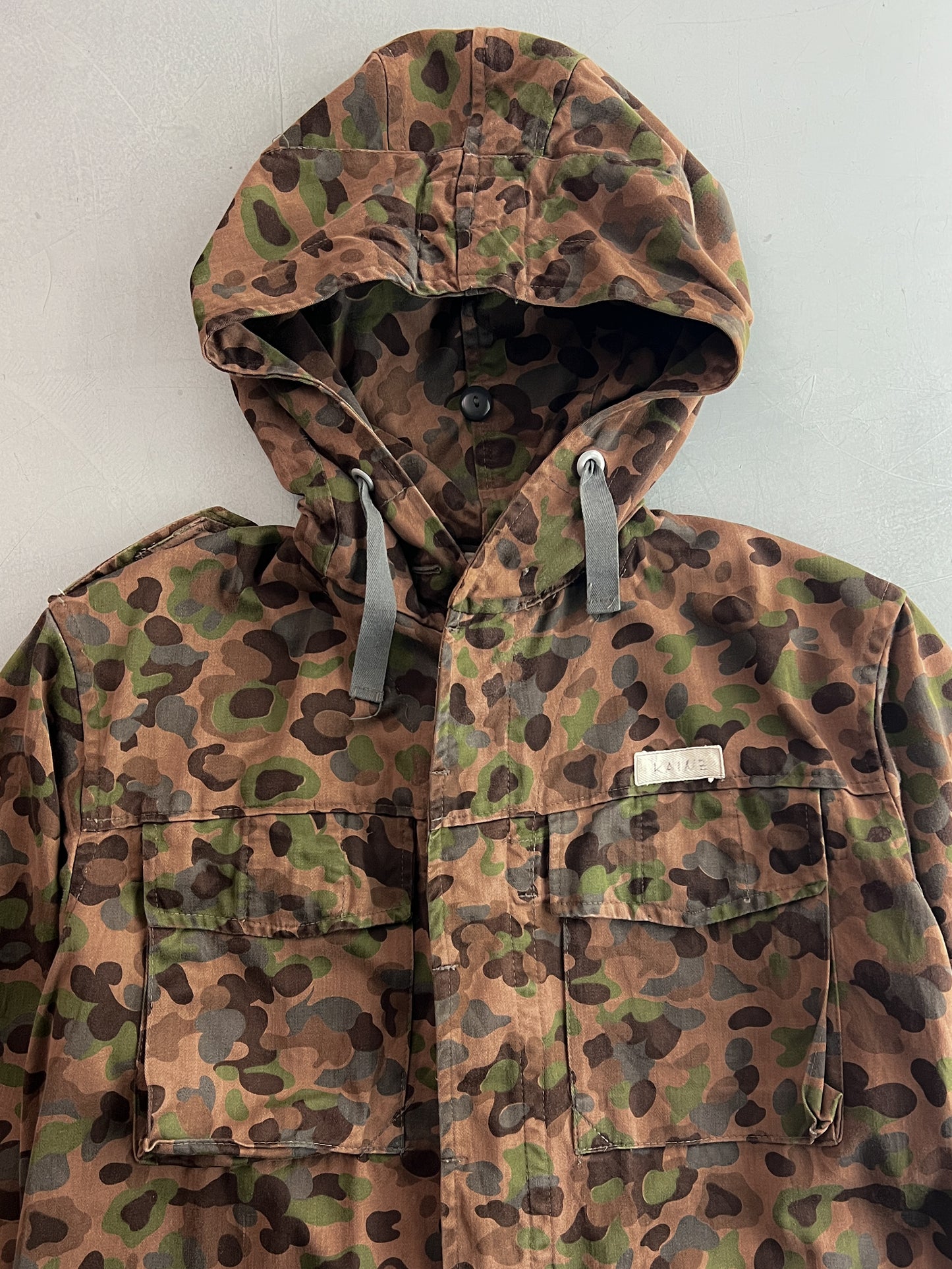Austrian Army Peadot Camo Fishtail Parka [L]