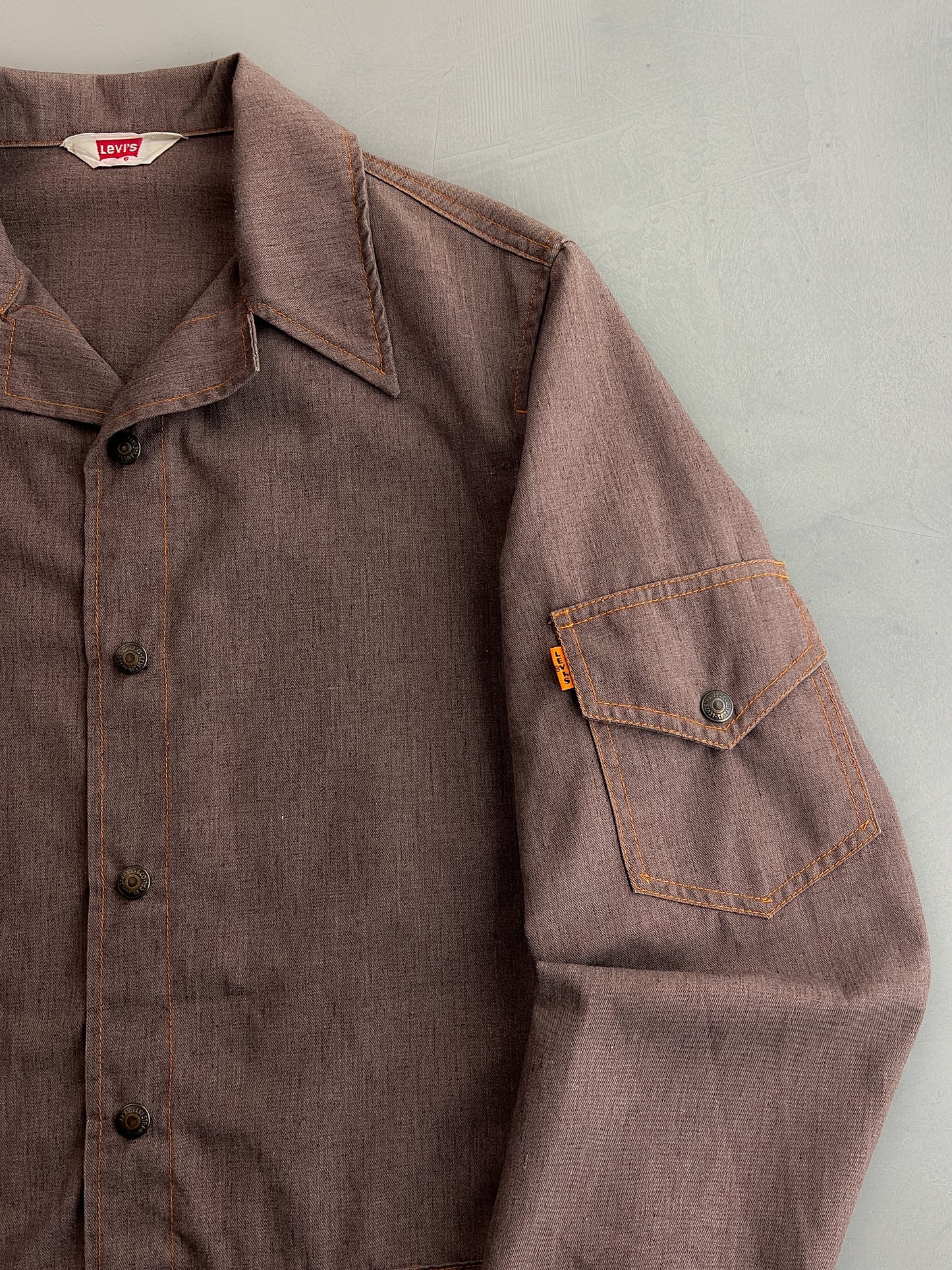 Levi's Big E Orange Tab Cotton Work Jacket [M/L]