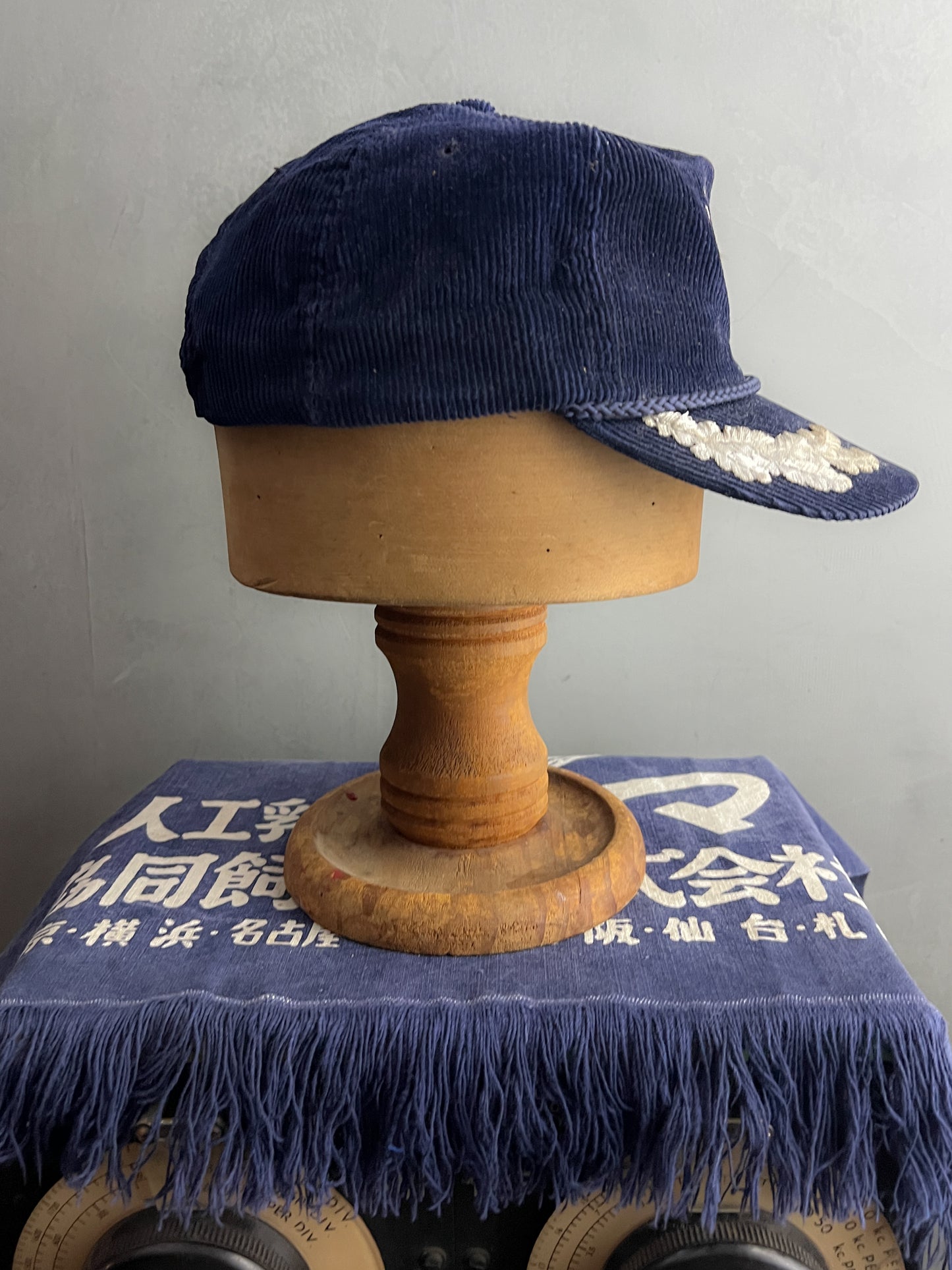 Corduroy Deer Trucker Cap