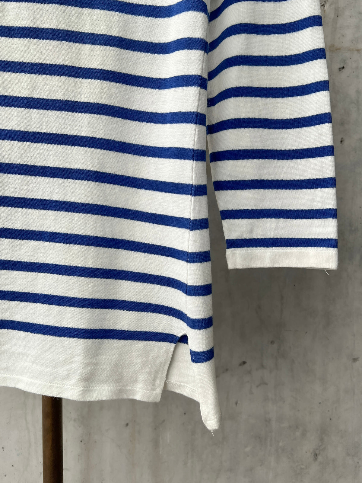 1970's French Marine Nationale Breton Striped Shirt [S]