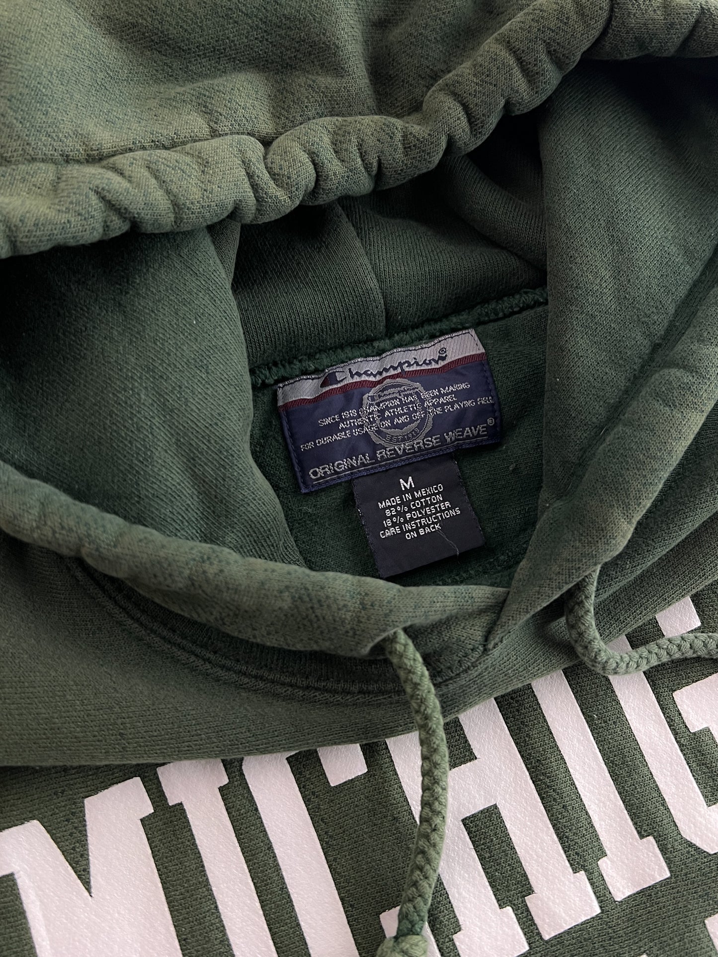00's Faded Champion Reverse Weave Hoodie [L]