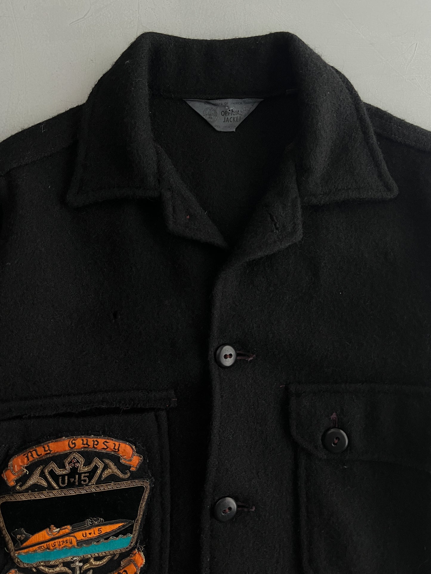 Over Dyed Wool BSA Shirt [S]